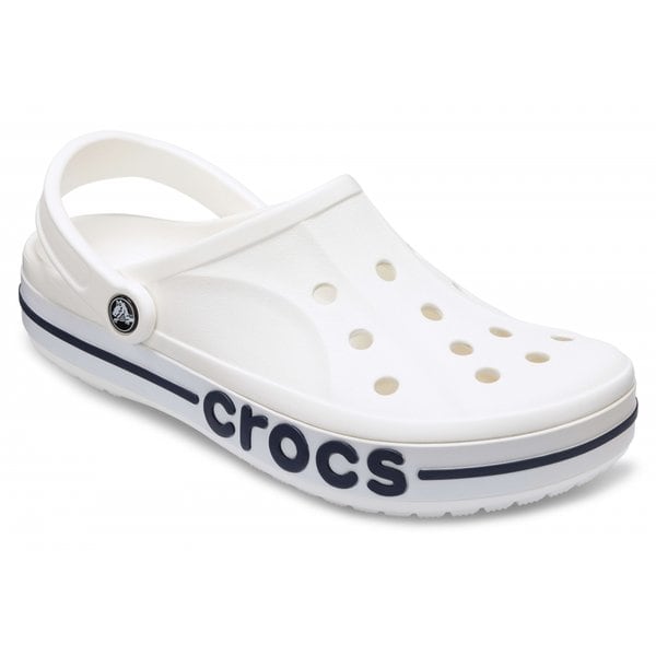Crocs Bayaband Clog β Men, White/Navy