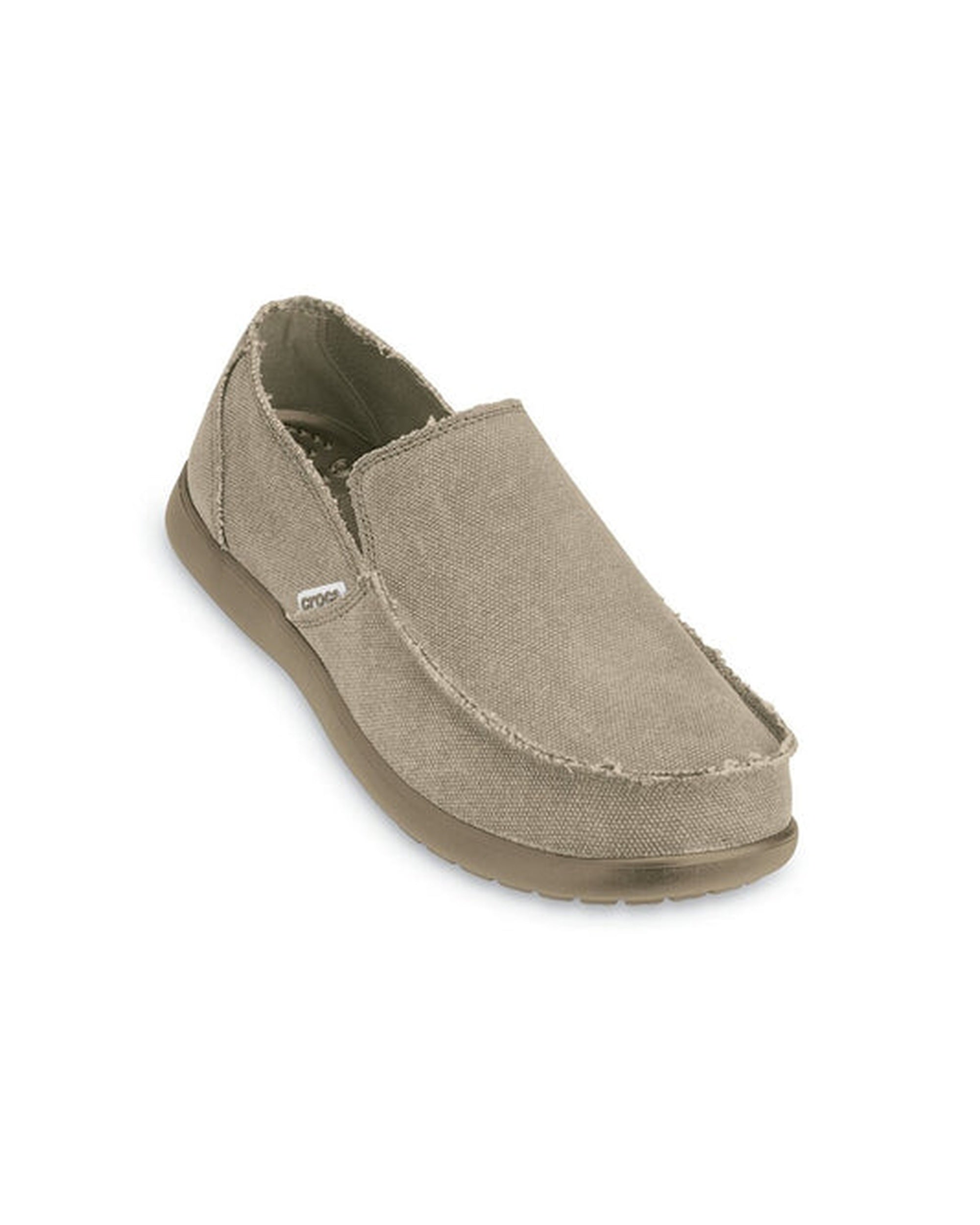 Men-Crocs-Santa Cruz Loafer 10128-261 Khaki/Khaki-UK-14