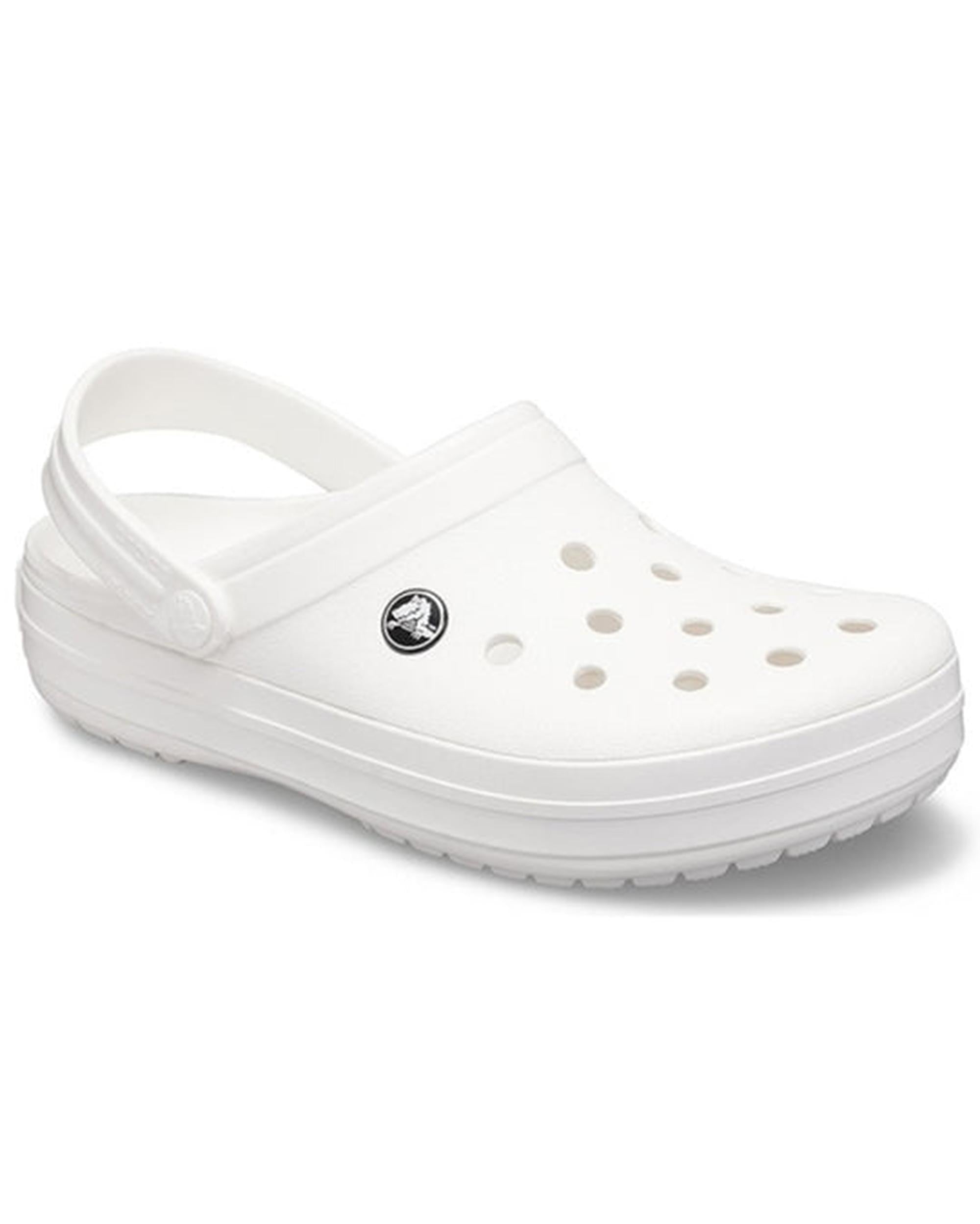 Crocband-Clog-Unisex Adult-White/White/White-11016-1CL