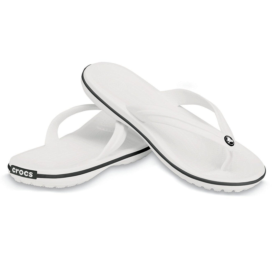 CROCBAND-FLIP-UNISEX ADULT-WHITE-11033-100