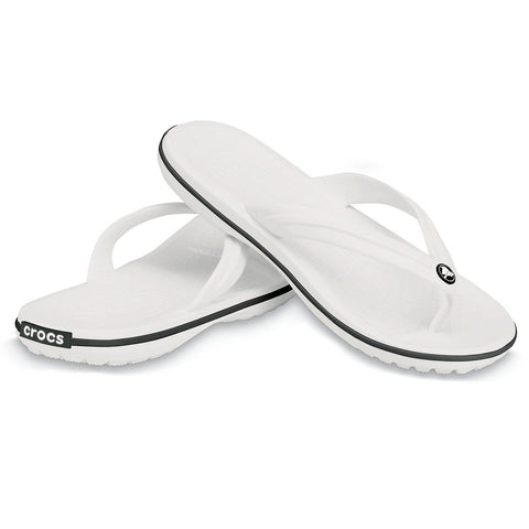 CROCBAND-FLIP-UNISEX ADULT-WHITE-11033-100