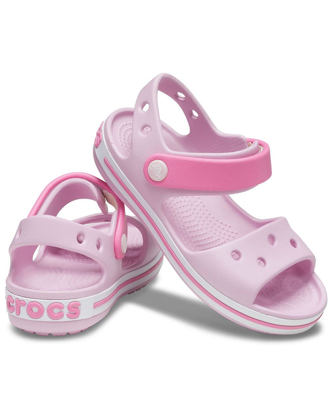 CROCBAND-SANDAL-KIDS-BALLERINA PINK-12856-6GD