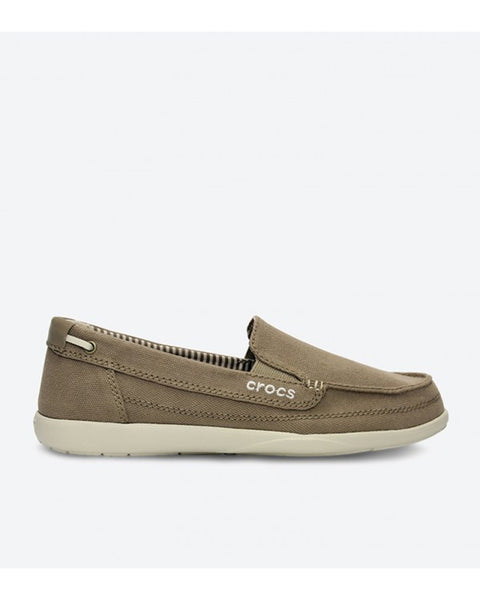 Crocs Walu Loafer β Women, Khaki/Stucco