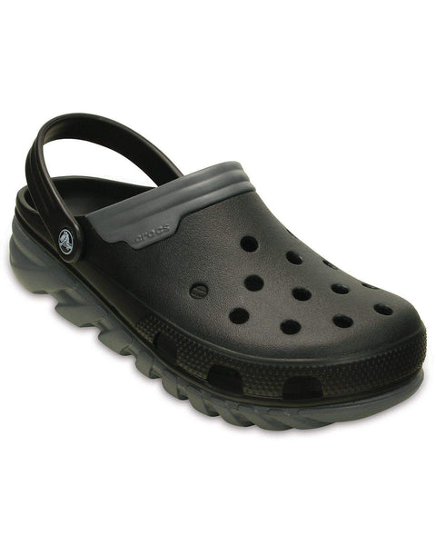Crocs Duet Clog β Men, Black/Charcoal
