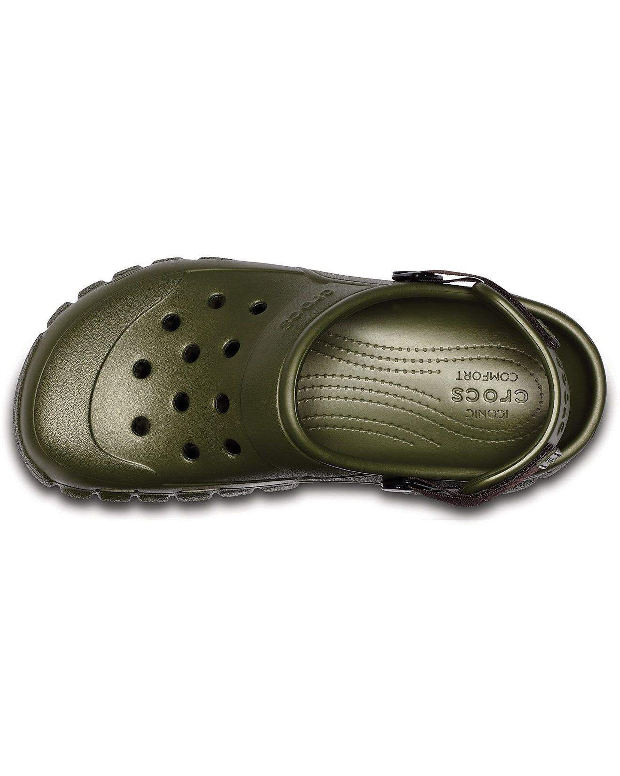 Offroad-Clog-Unisex Adult-Army Green/Espresso-202651-32C