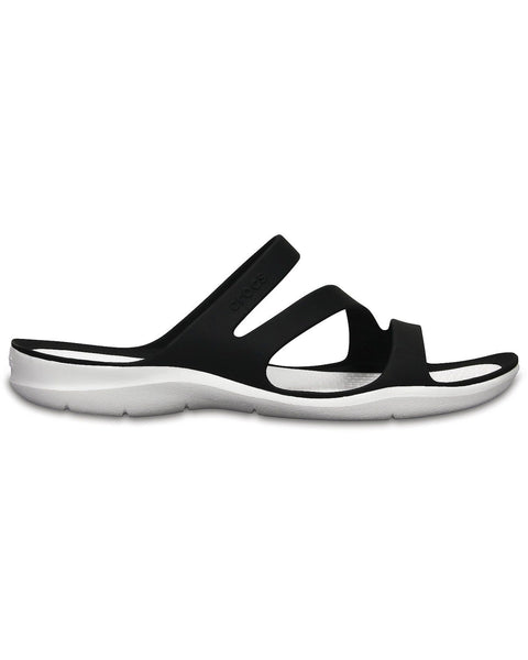 Crocs Swiftwater Sandal β Women, Black/White