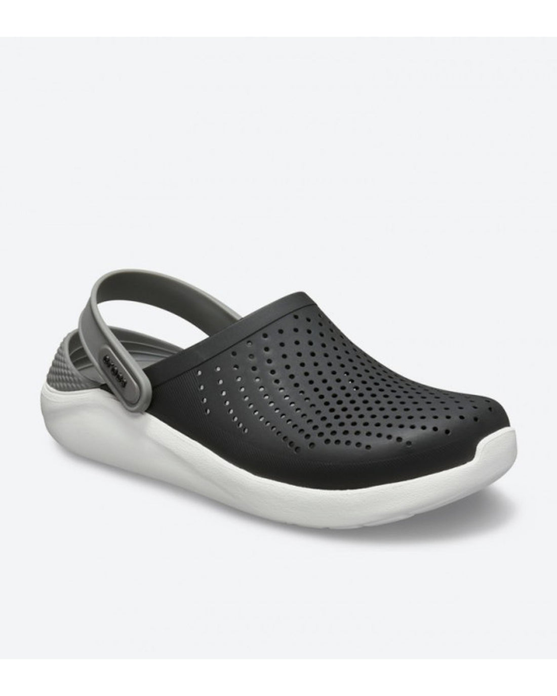 Crocs LiteRide Clog β Men, Black/Smoke