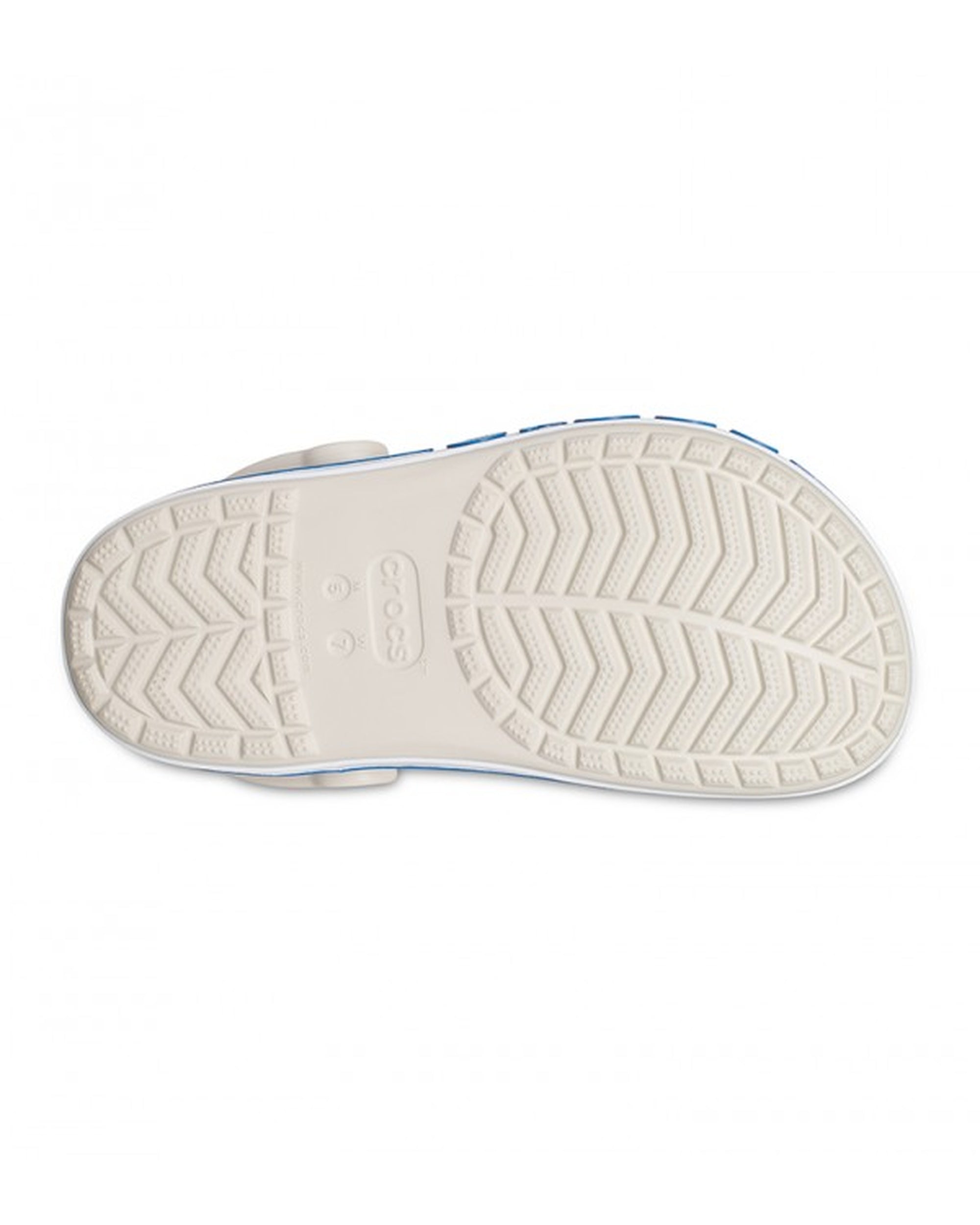 Unisex Adult-Crocs-Bayaband Clog 205089-1FN Stucco/Bright Cobalt-UK-9