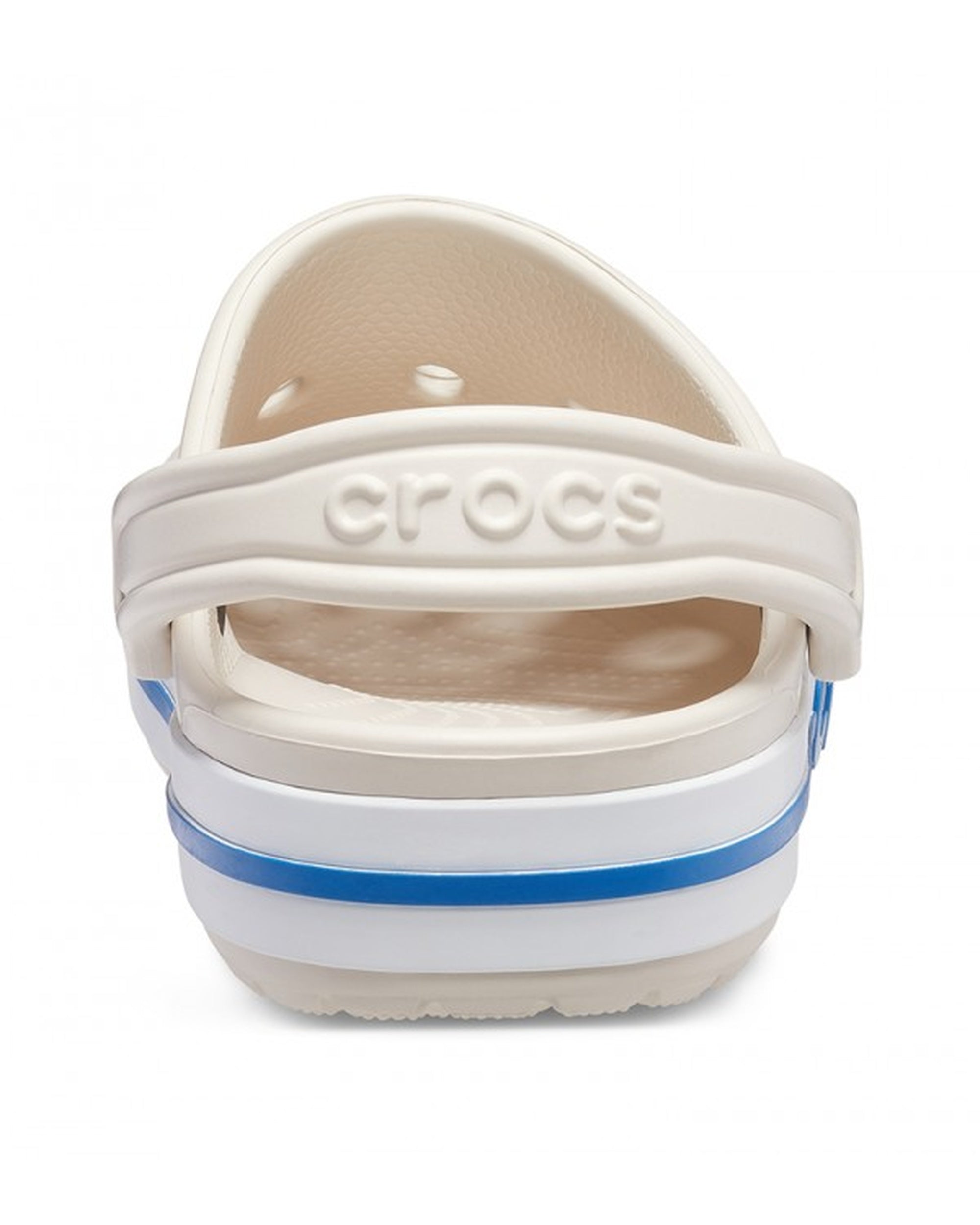 Unisex Adult-Crocs-Bayaband Clog 205089-1FN Stucco/Bright Cobalt-UK-9
