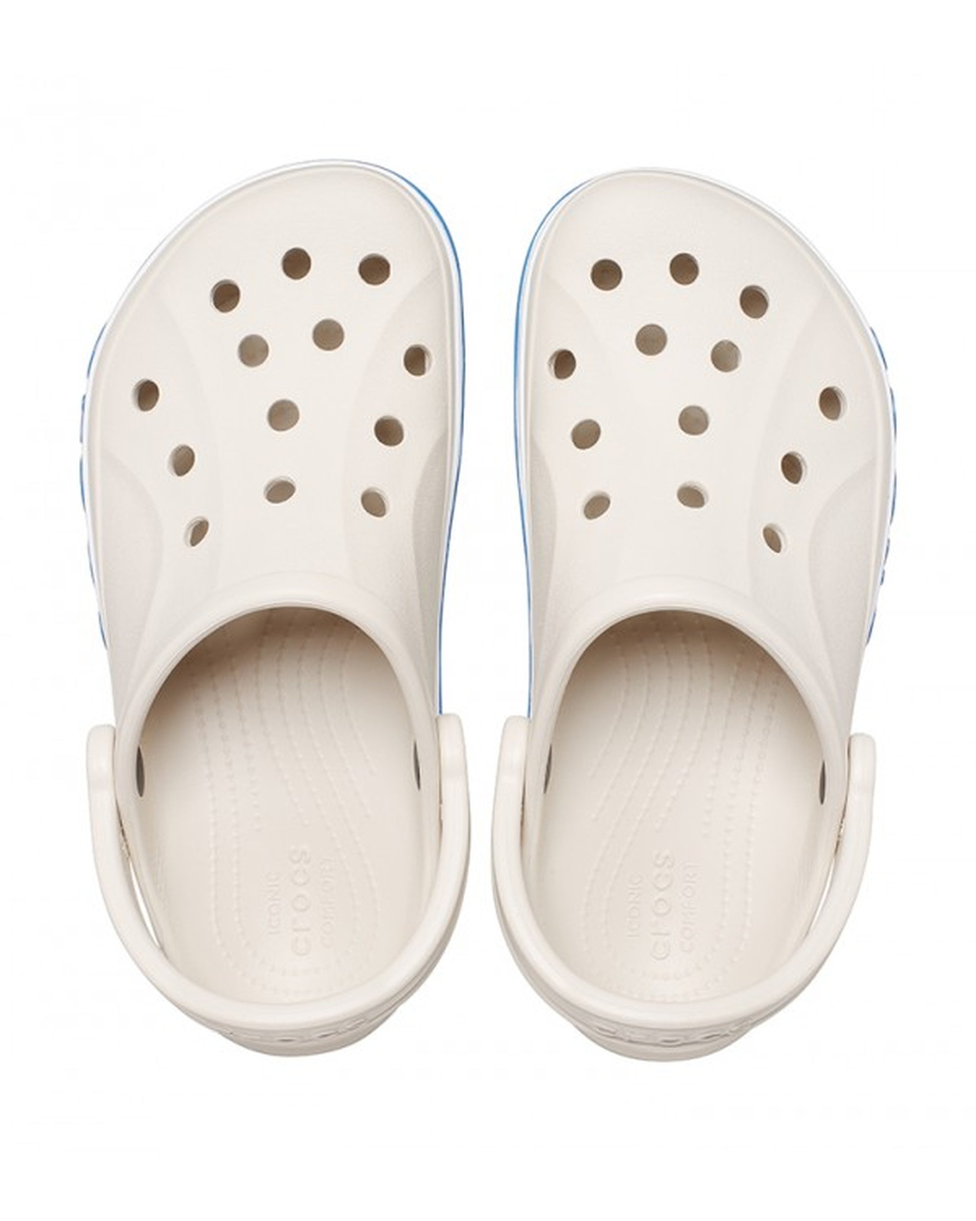 Unisex Adult-Crocs-Bayaband Clog 205089-1FN Stucco/Bright Cobalt-UK-9