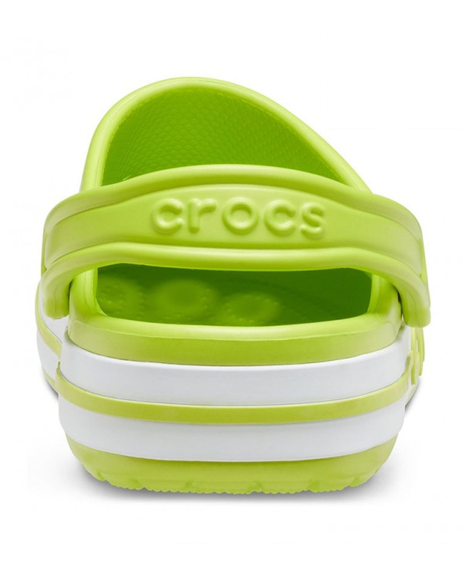 Bayaband-Clog-Unisex Adult-Lime Punch/White-205089-3T1