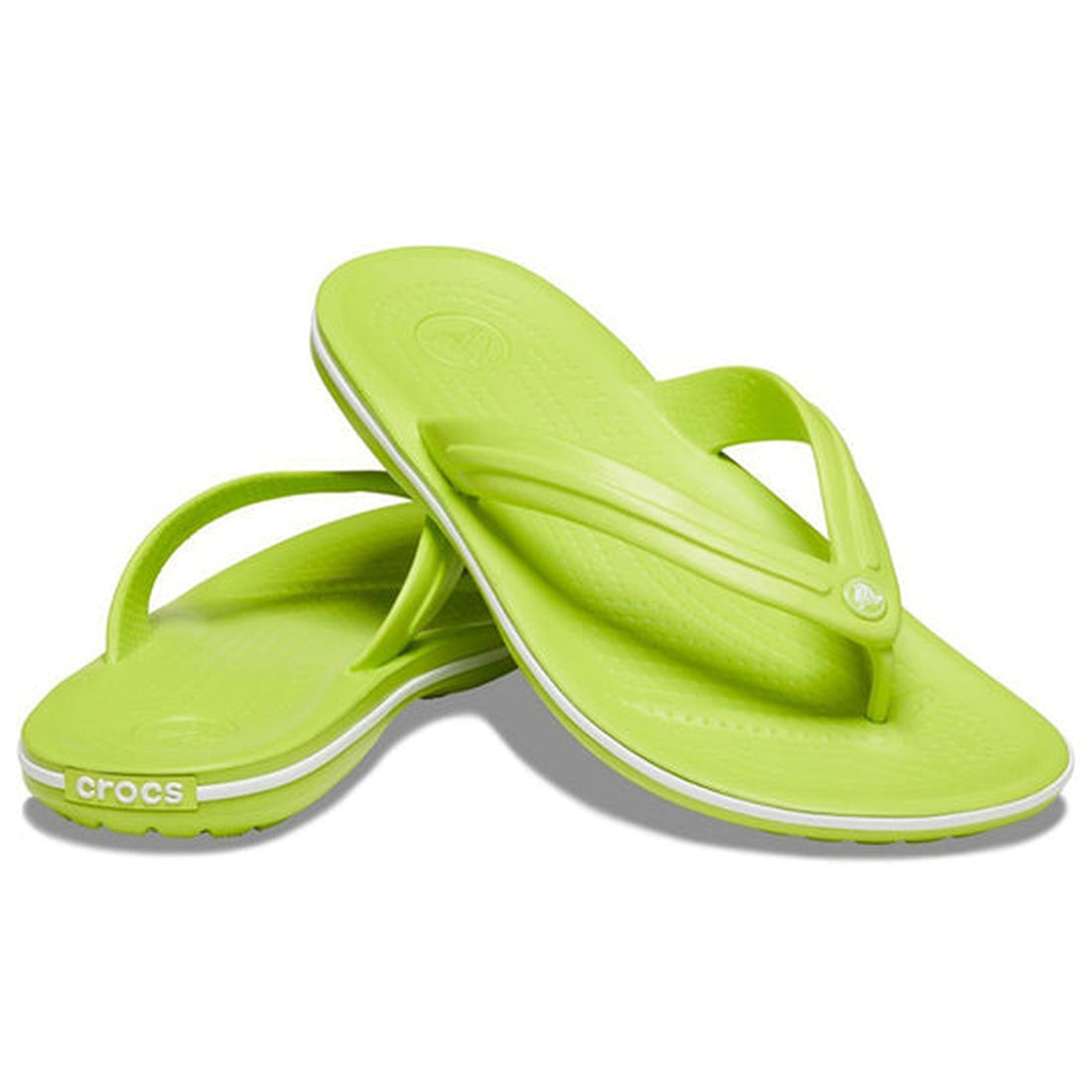 Bayaband-Clog-Unisex Adult-Lime Punch/White-205089-3T1