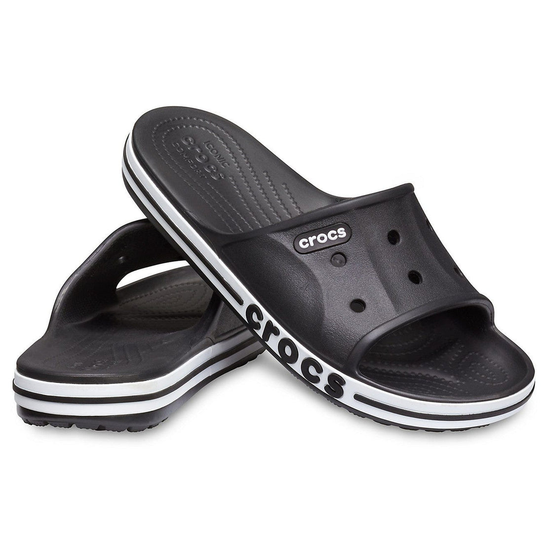BAYABAND-SLIDE-UNISEX ADULT-BLACK/WHITE-205392-066