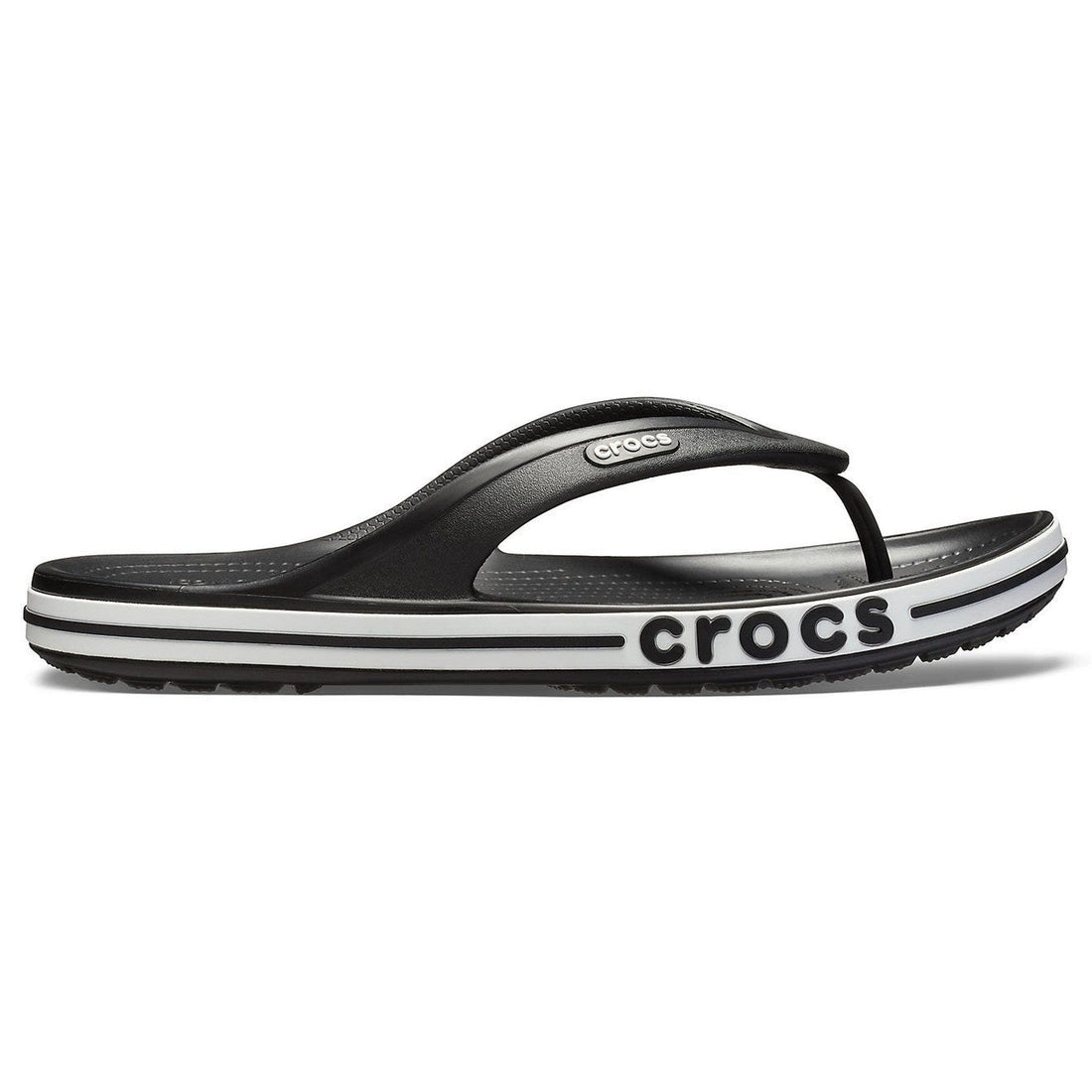 Crocs Bayaband Flip-Flop β Men, Black/White