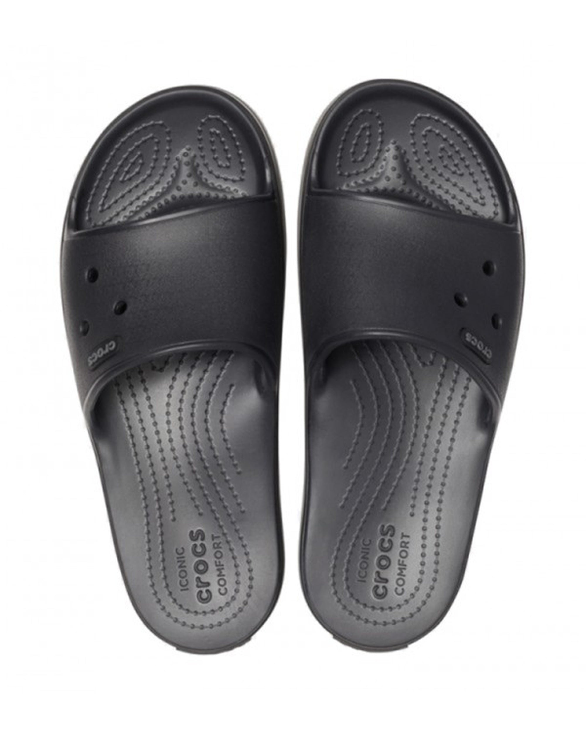 Crocband-Slide-Unisex Adult-Black/Graphite-205733-02S