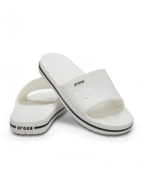 CROCBAND-SLIDE-UNISEX ADULT-WHITE/BLACK-205733-103