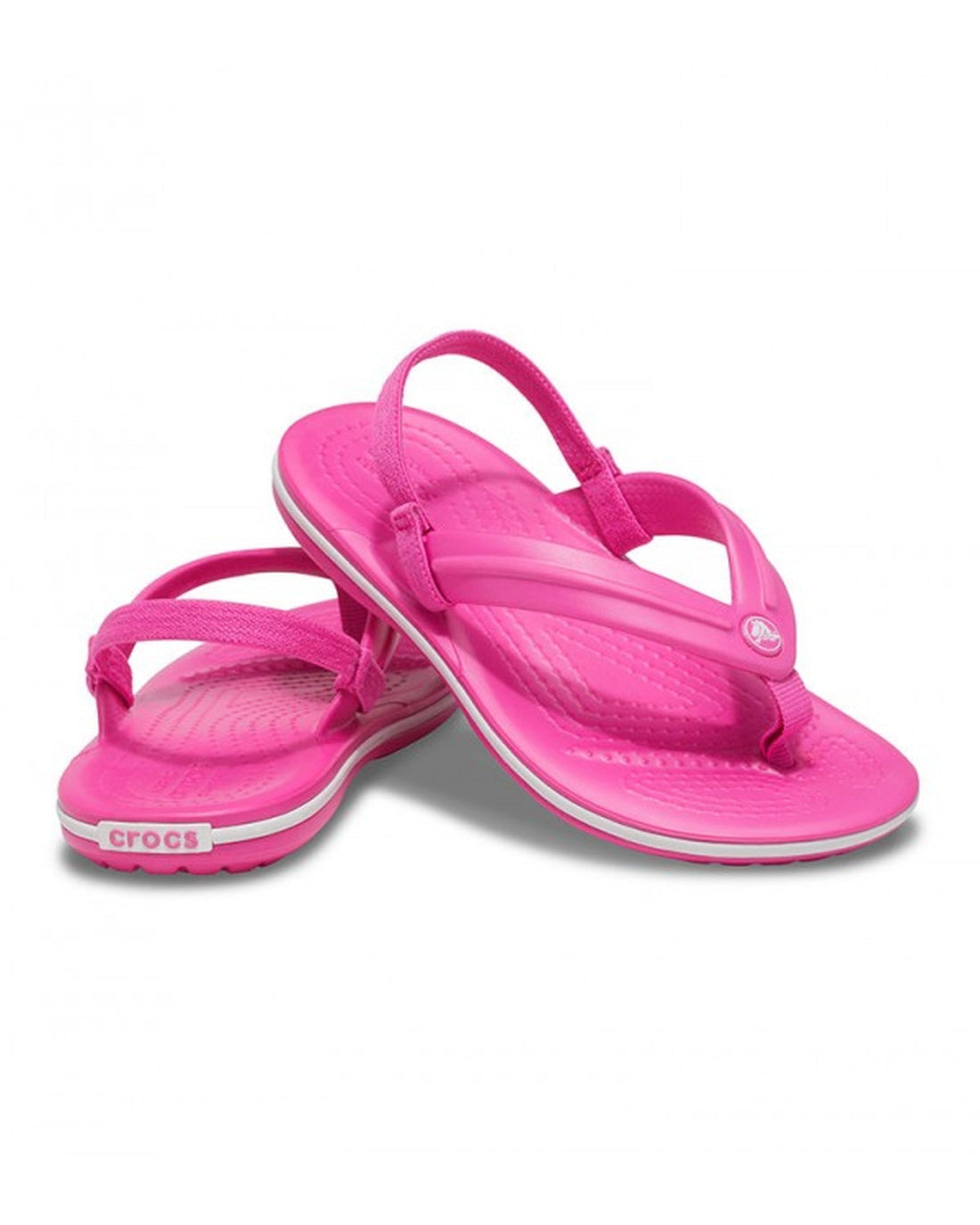 CROCBAND-FLIP-KIDS-ELECTRIC PINK-205777-6QQ