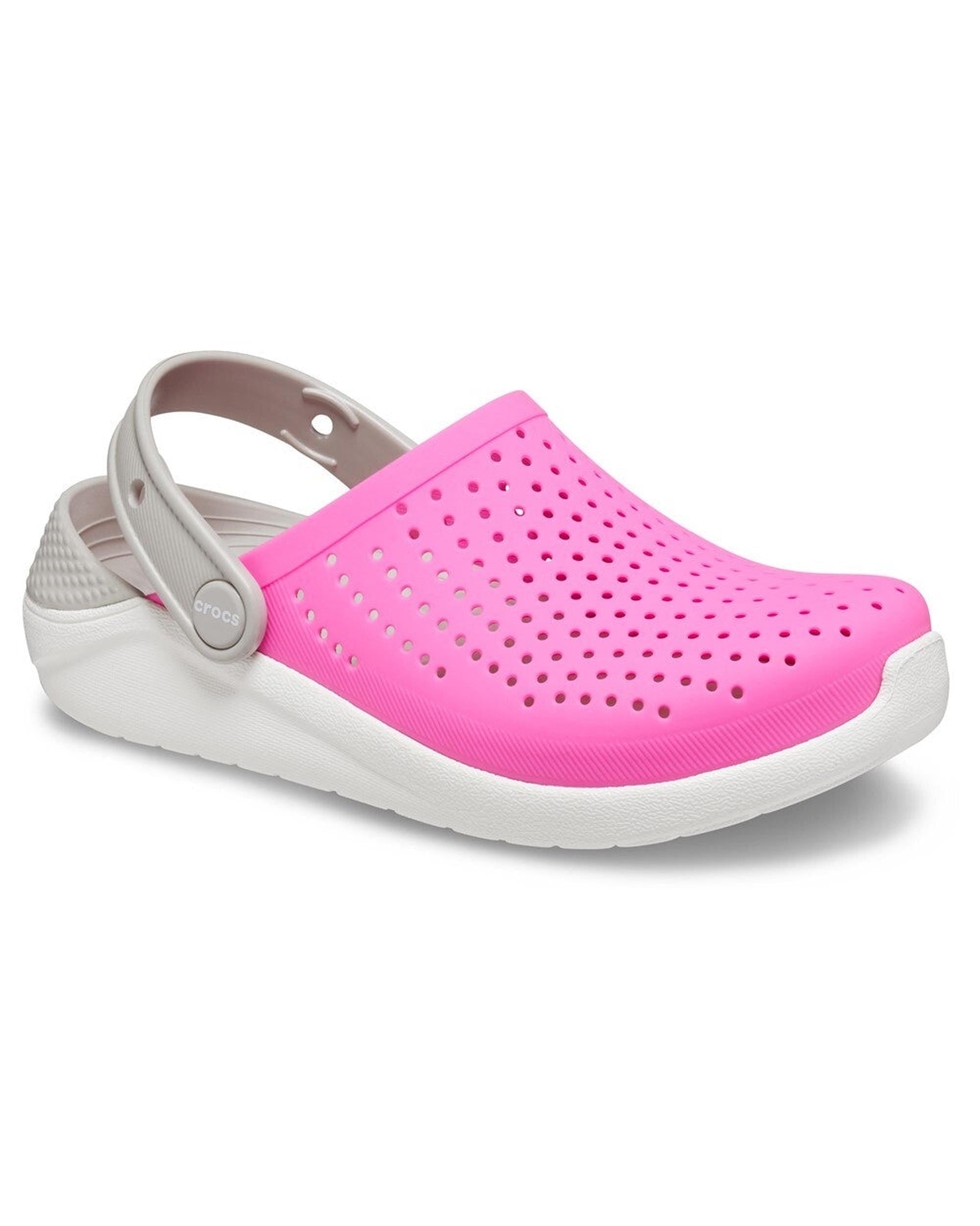 Literide-Clog-Kids-Electric Pink/White-205964-6QR