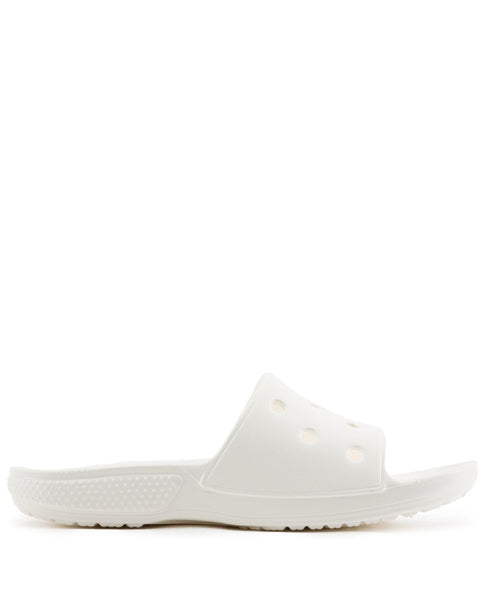 Crocs Classic Slide — Men, White (206121-100)