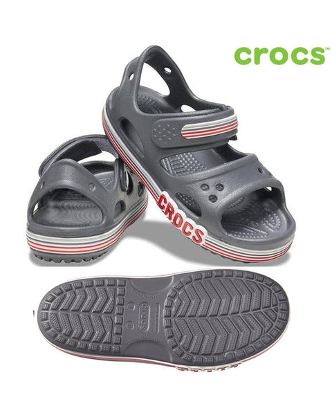 Crocs Crocband Sandal β Boys, Slate Grey
