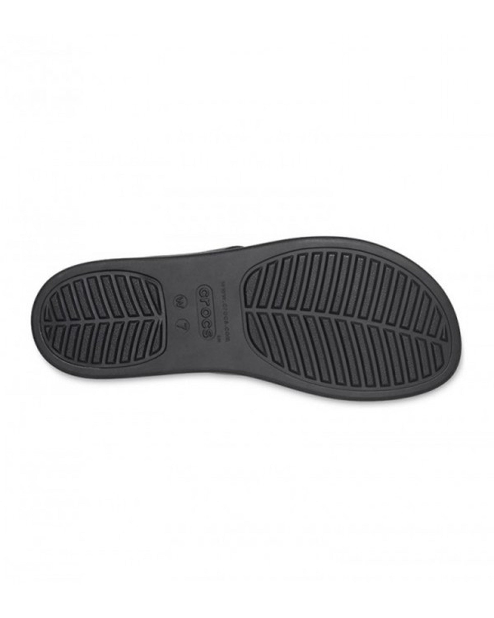 Women-Crocs-Brooklyn Wedge 206219-060 Black/Black-UK-9