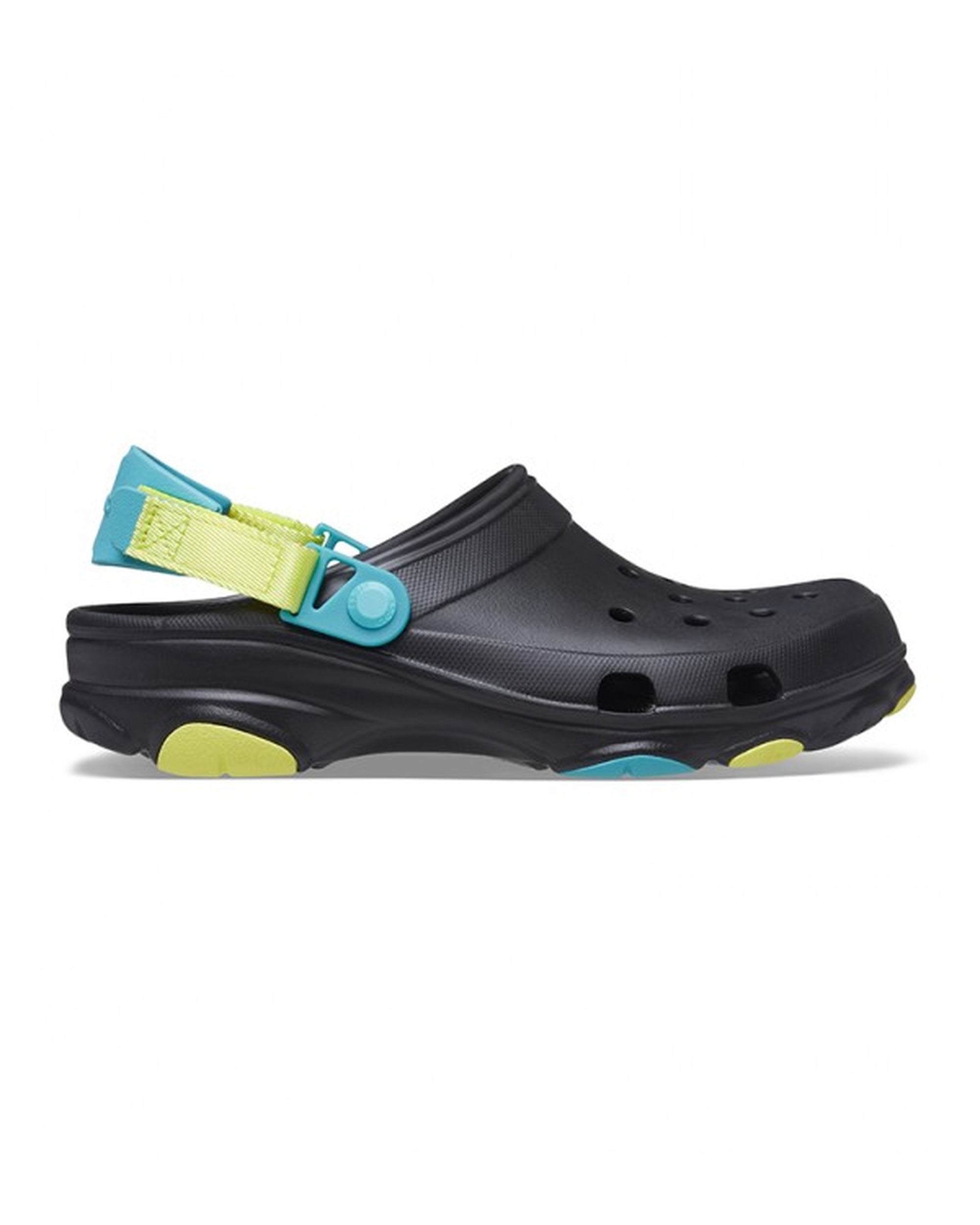 Unisex Adult-Crocs-Classic Clog 206340-0C4 Black/Multi-UK-9