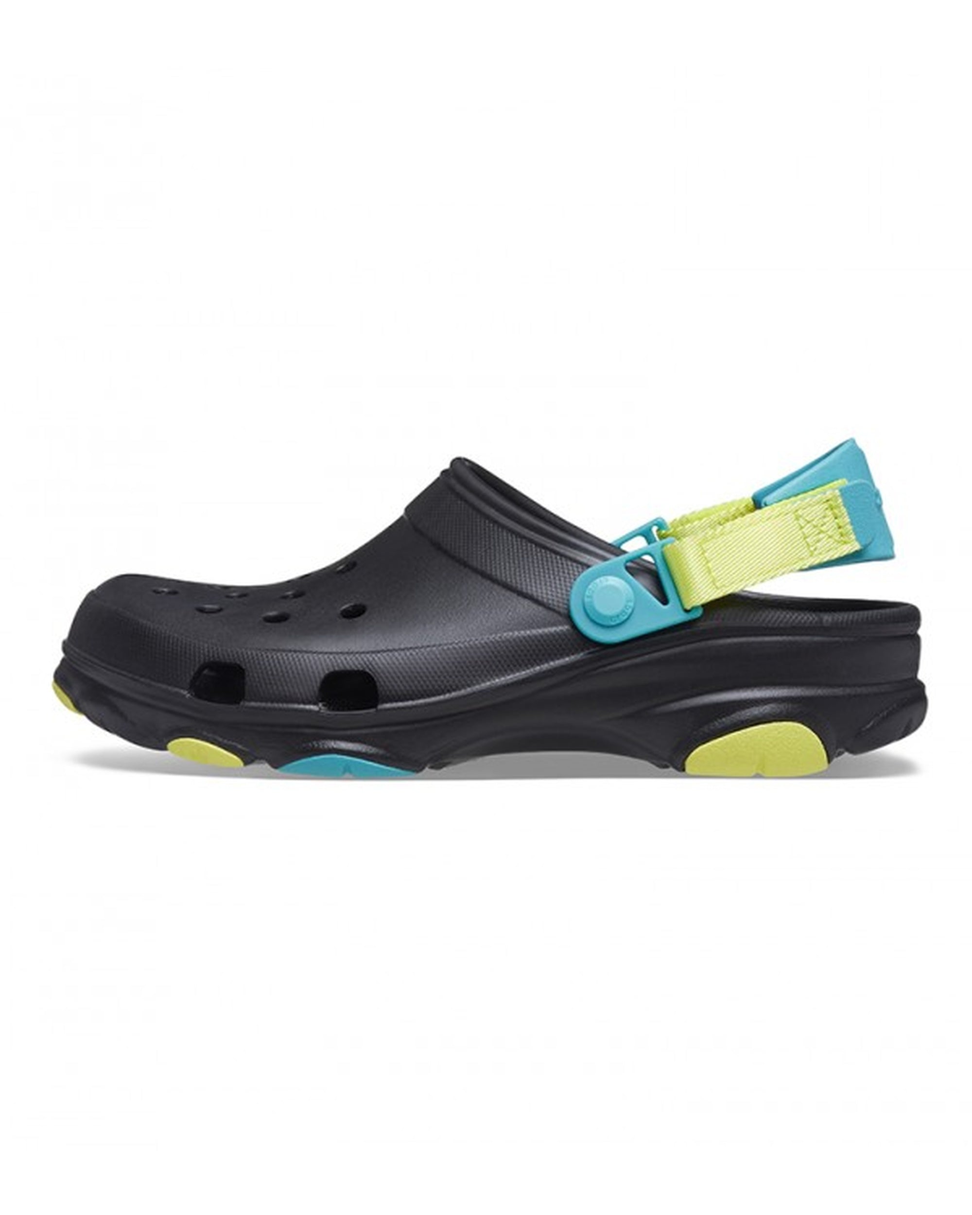 Unisex Adult-Crocs-Classic Clog 206340-0C4 Black/Multi-UK-9