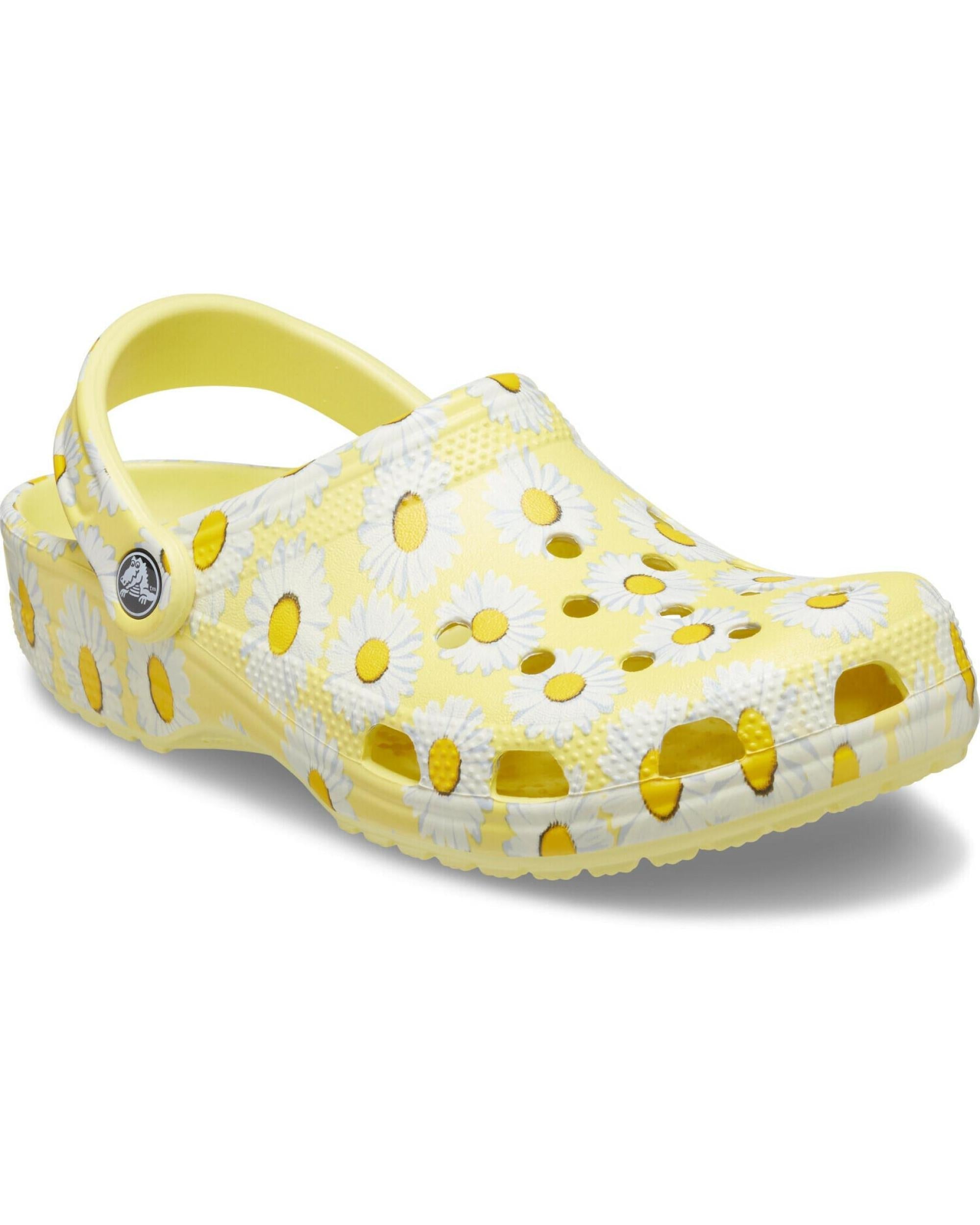 Classic-Clog-Unisex Adult-Yellow Daisy-206375-7HE