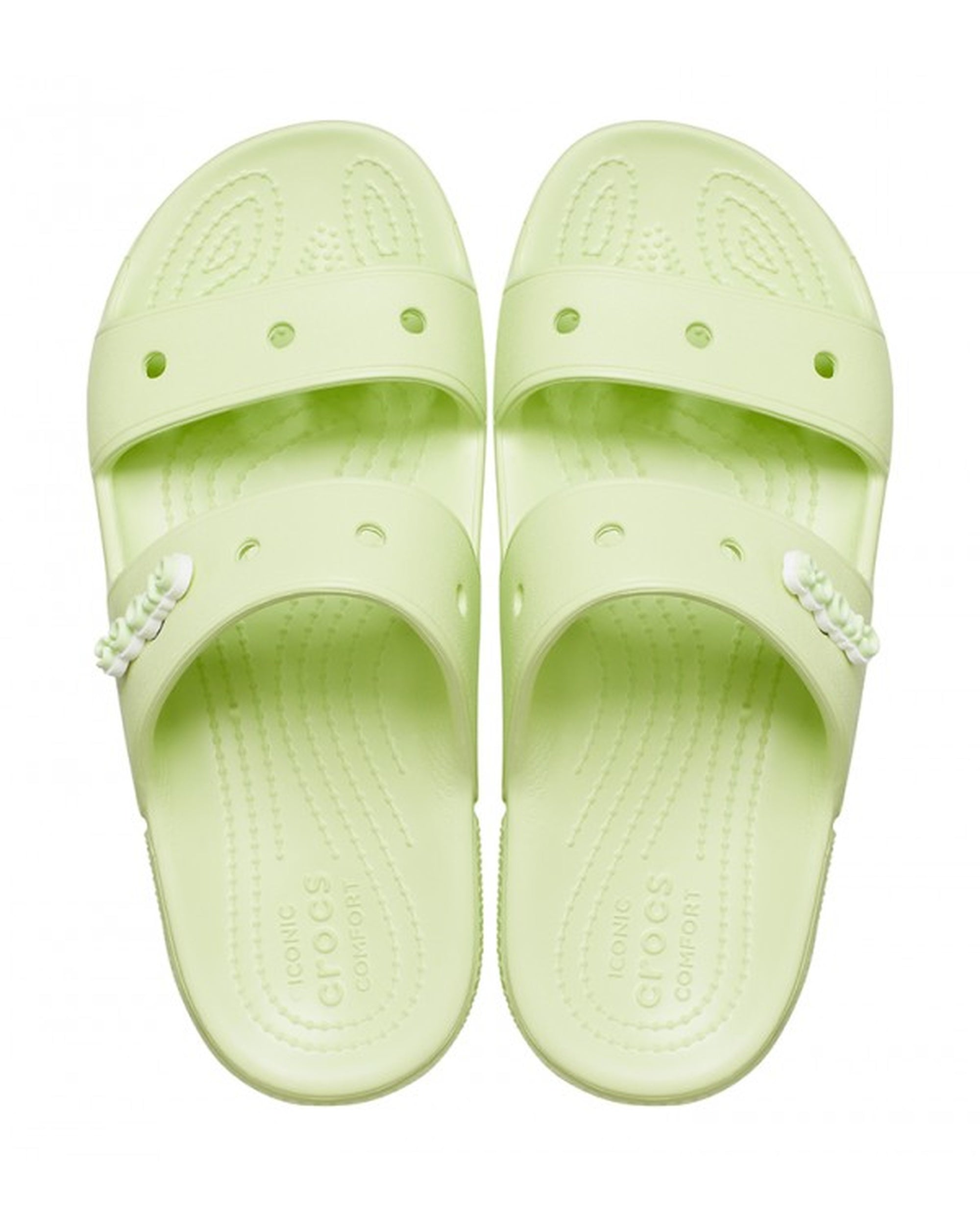 Unisex Adult-Crocs-Classic Sandal 206761-335 Celery-UK-14