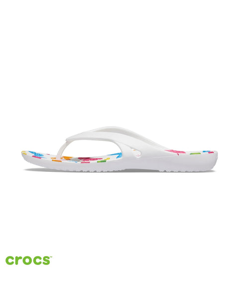 Crocs Kadee Flip-Flop β Women, Butterfly/White