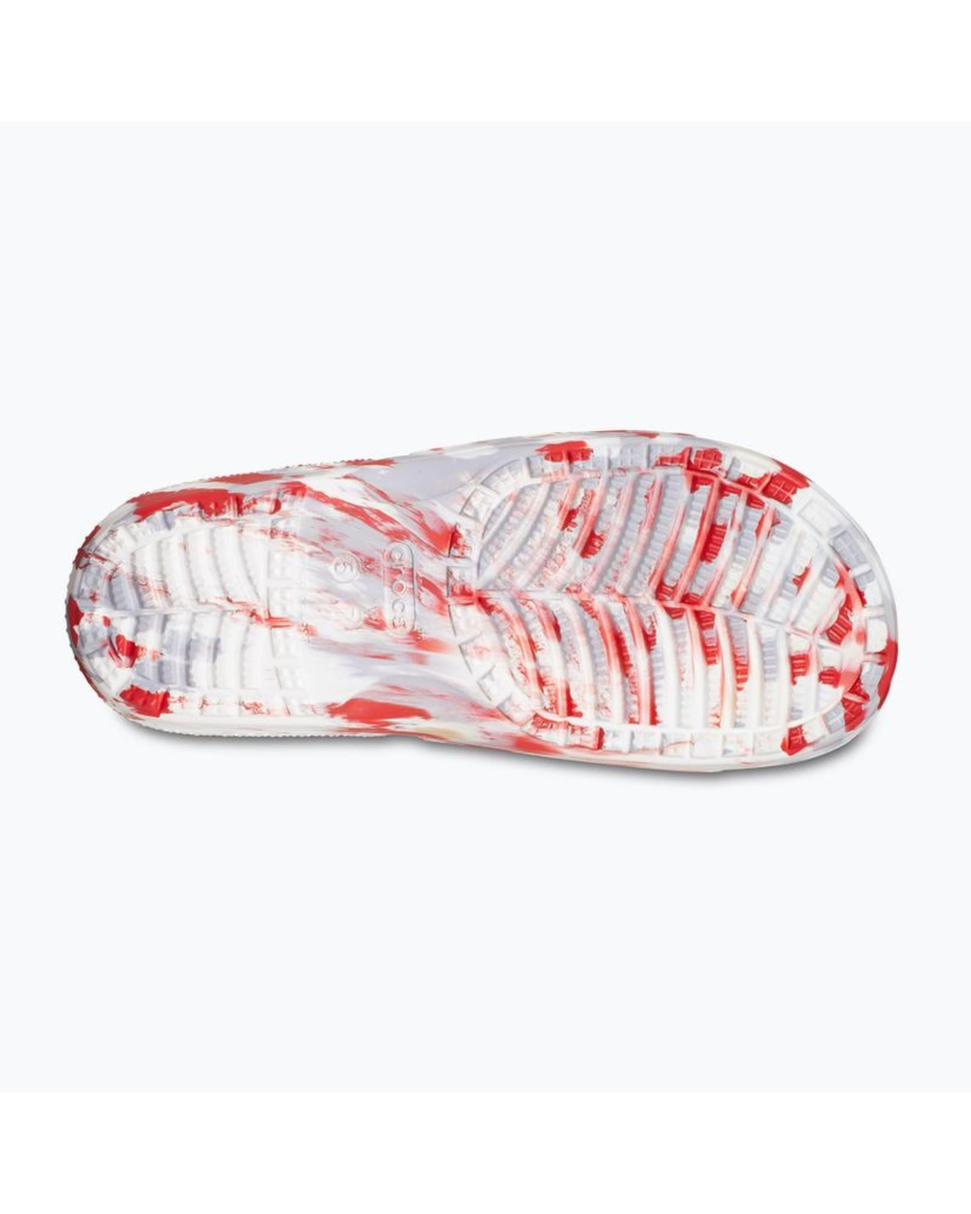Classic-Slide-Unisex Adult-Flame/White-206879-884