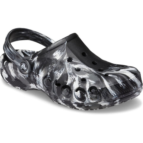 Crocs Baya Clog — Men, Black/White