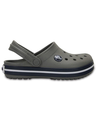 Crocs Crocband Clog โ Boys, Smoke/Navy (207006)