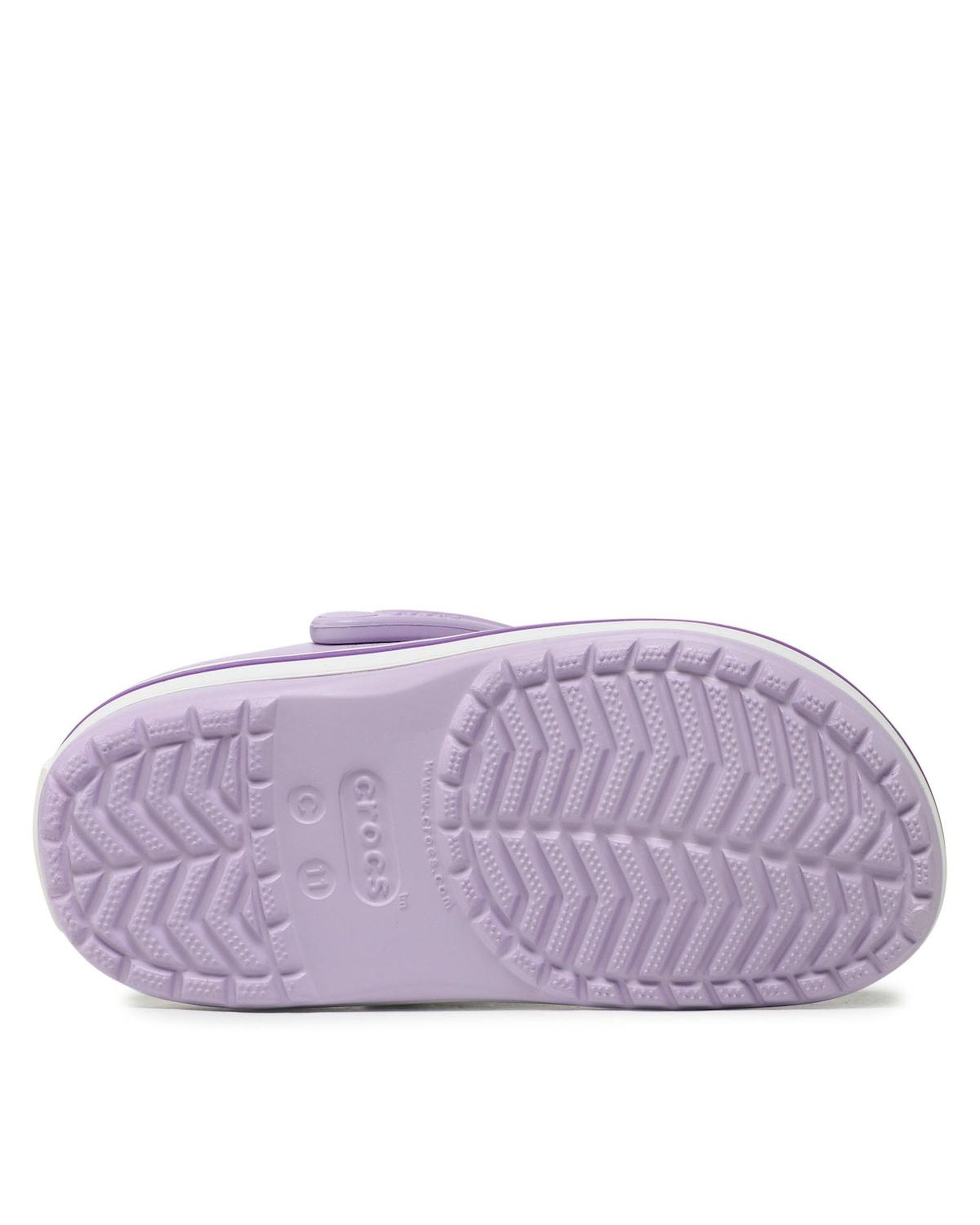 Crocband-Clog-Unisex Kids-Lavender/Neon Purple-207006-5P8
