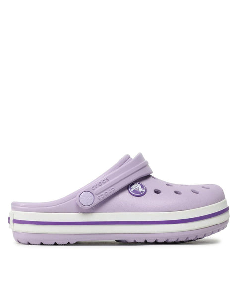 Crocs Crocband Clog β Girls, Lavender/Neon Purple (207006)