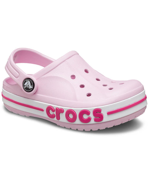 Crocs Bayaband Clog β Toddlers, Ballerina Pink/Candy Pink