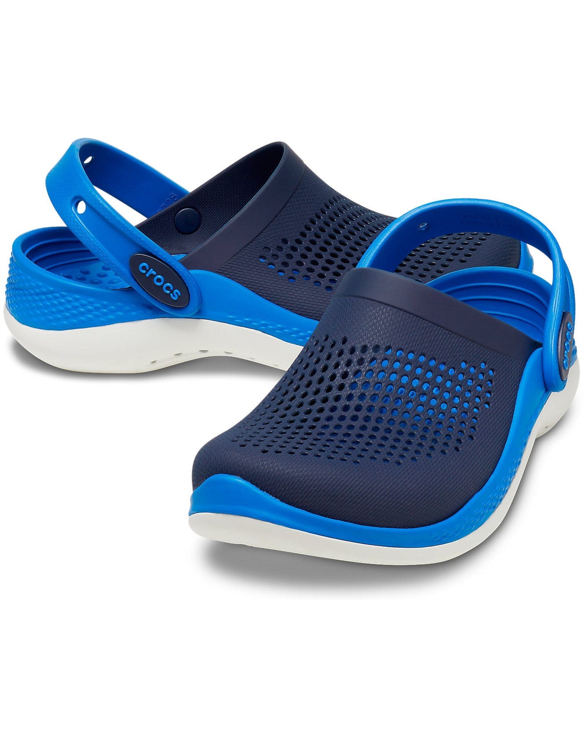 Literide-Clog-Unisex Kids-Navy/Bright Cobalt-207021-4KB