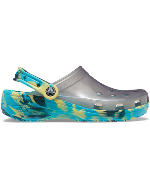 Crocs Classic Clog β Men, Black/Multi (207407)