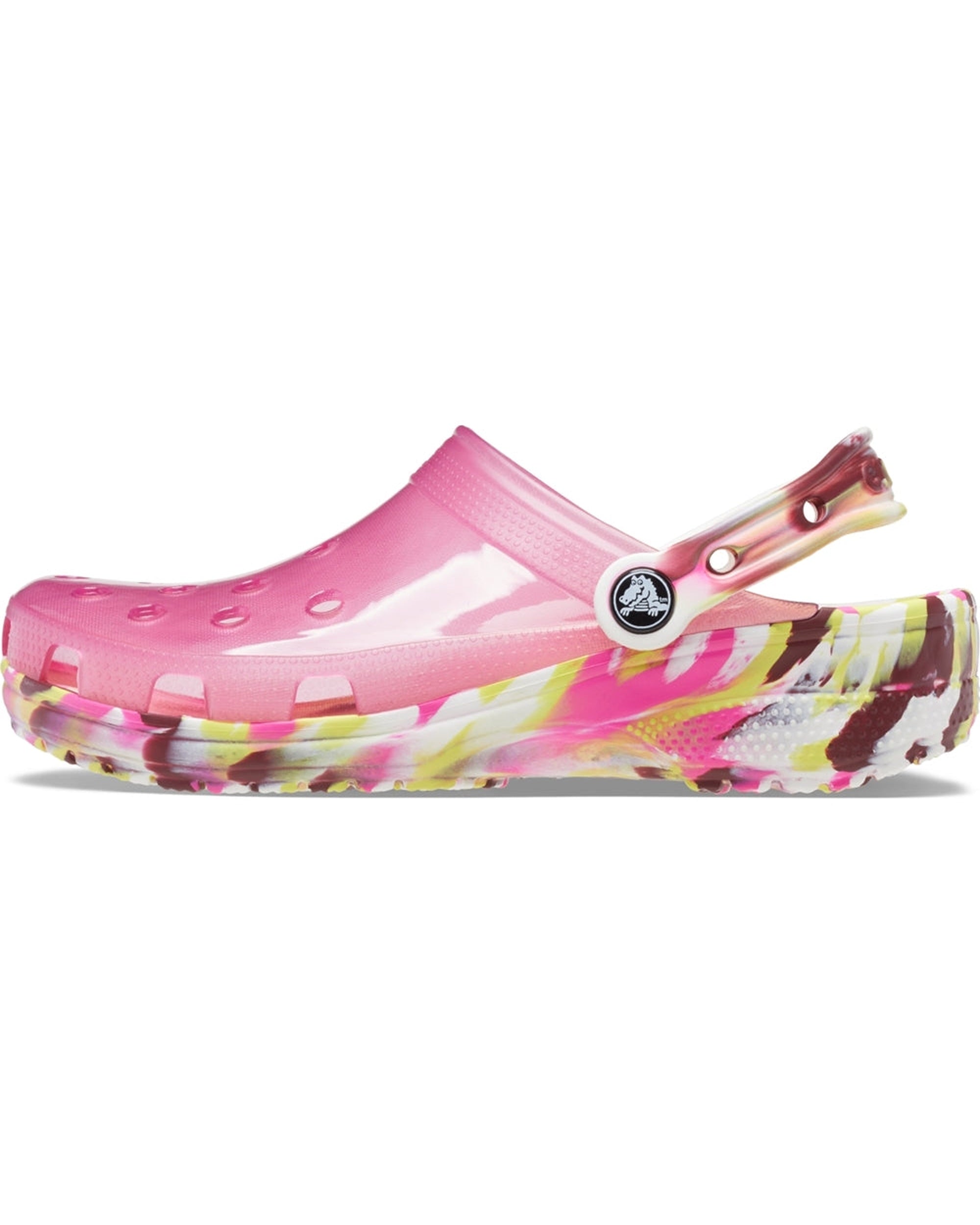 Classic-Clog-Unisex Adult-Fuchsia Fun/Multi-207407-6SZ