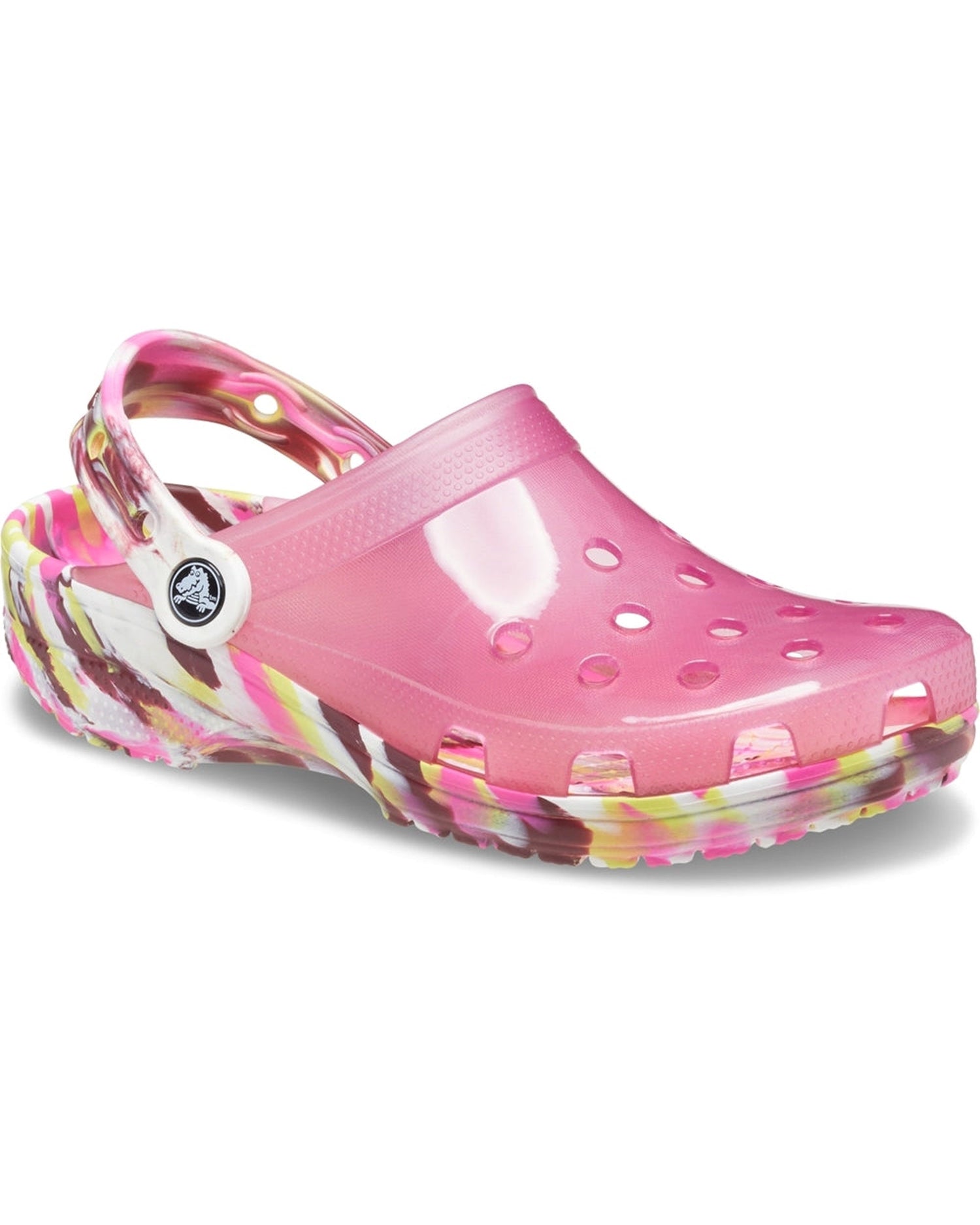 Classic-Clog-Unisex Adult-Fuchsia Fun/Multi-207407-6SZ