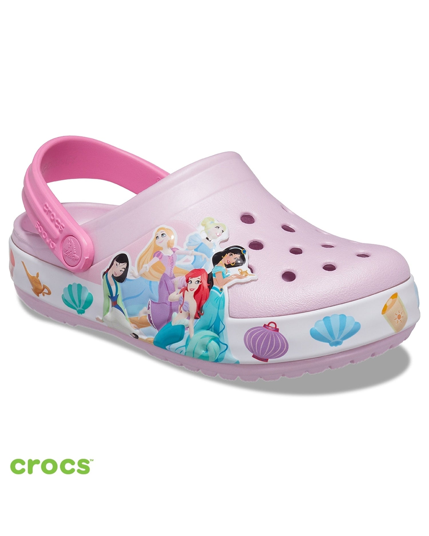 Crocs Fun Lab-Clog-Girls-Ballerina Pink-207466-6GD