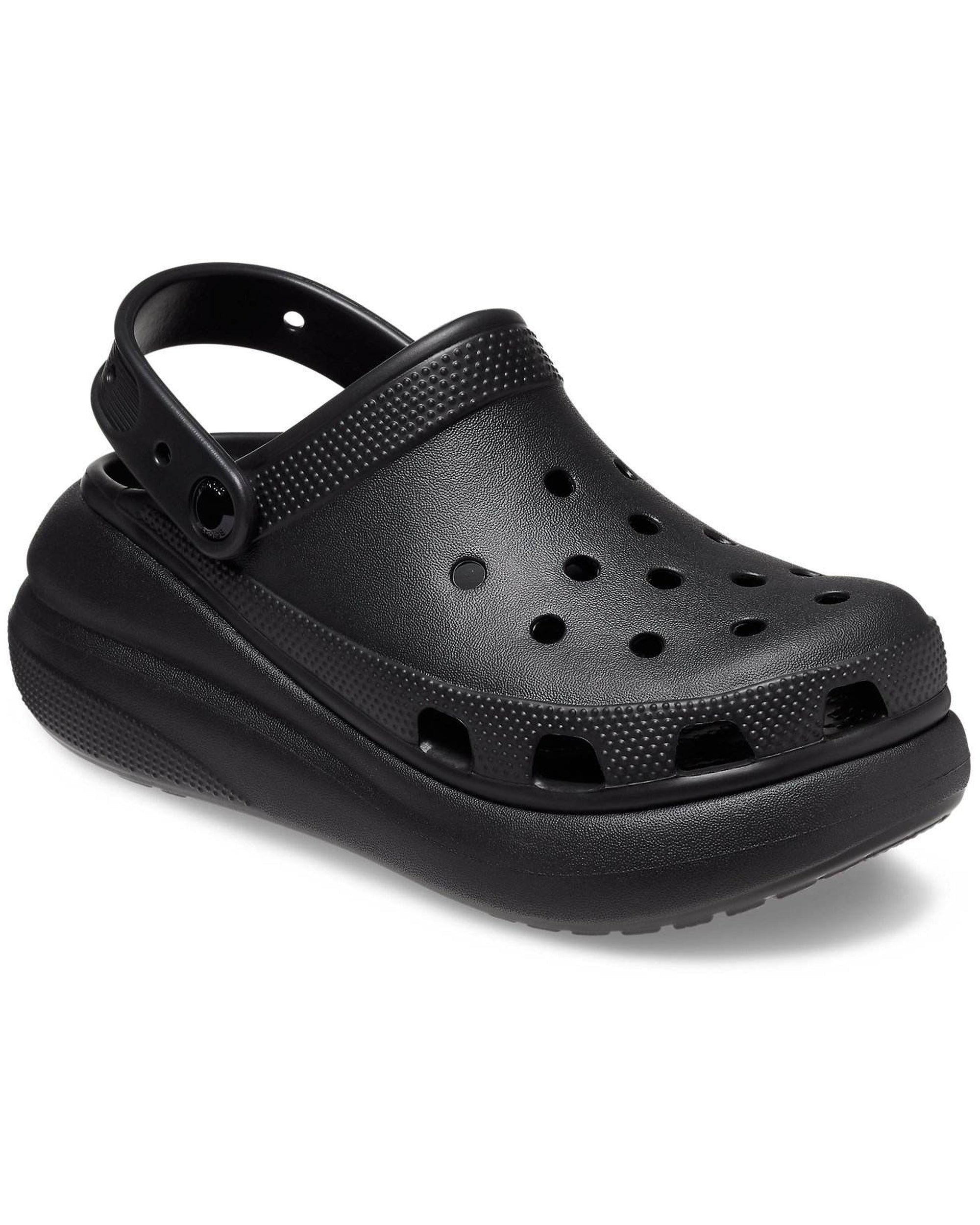 Unisex Adult-Crocs-Classic Clog 207521-001 Black-UK-9