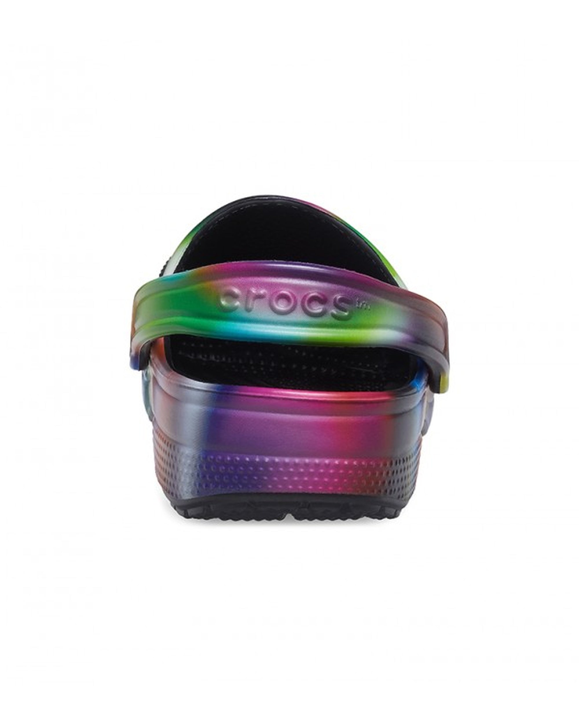 Unisex Adult-Crocs-Classic Clog 207556-0C4 Black/Multi-UK-10