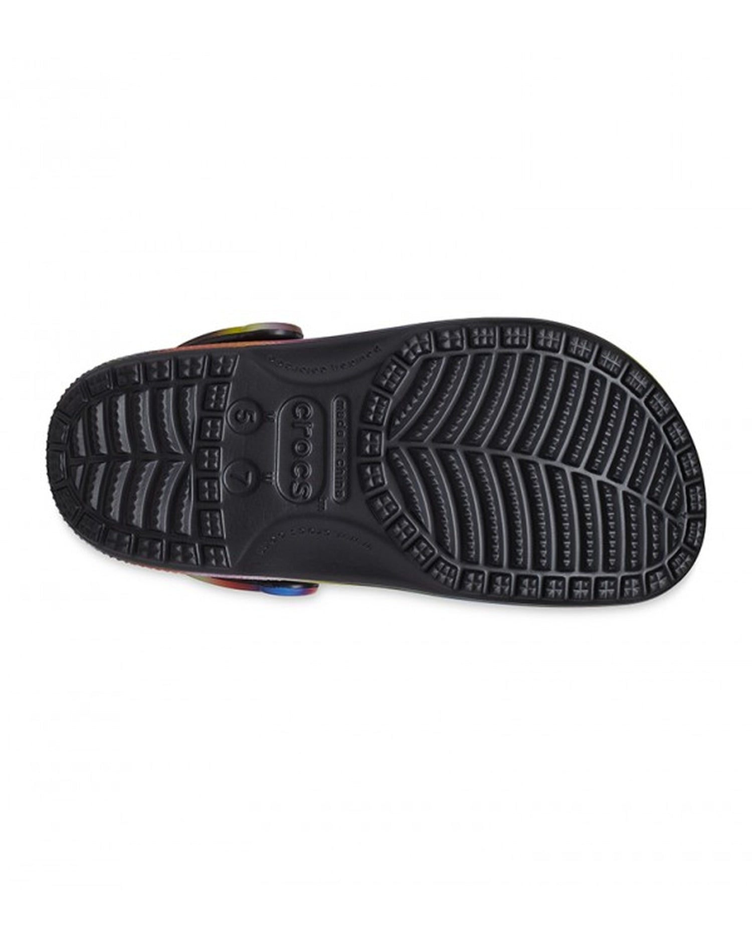 Classic-Clog-Unisex Adult-Black/Multi-207556-0C4