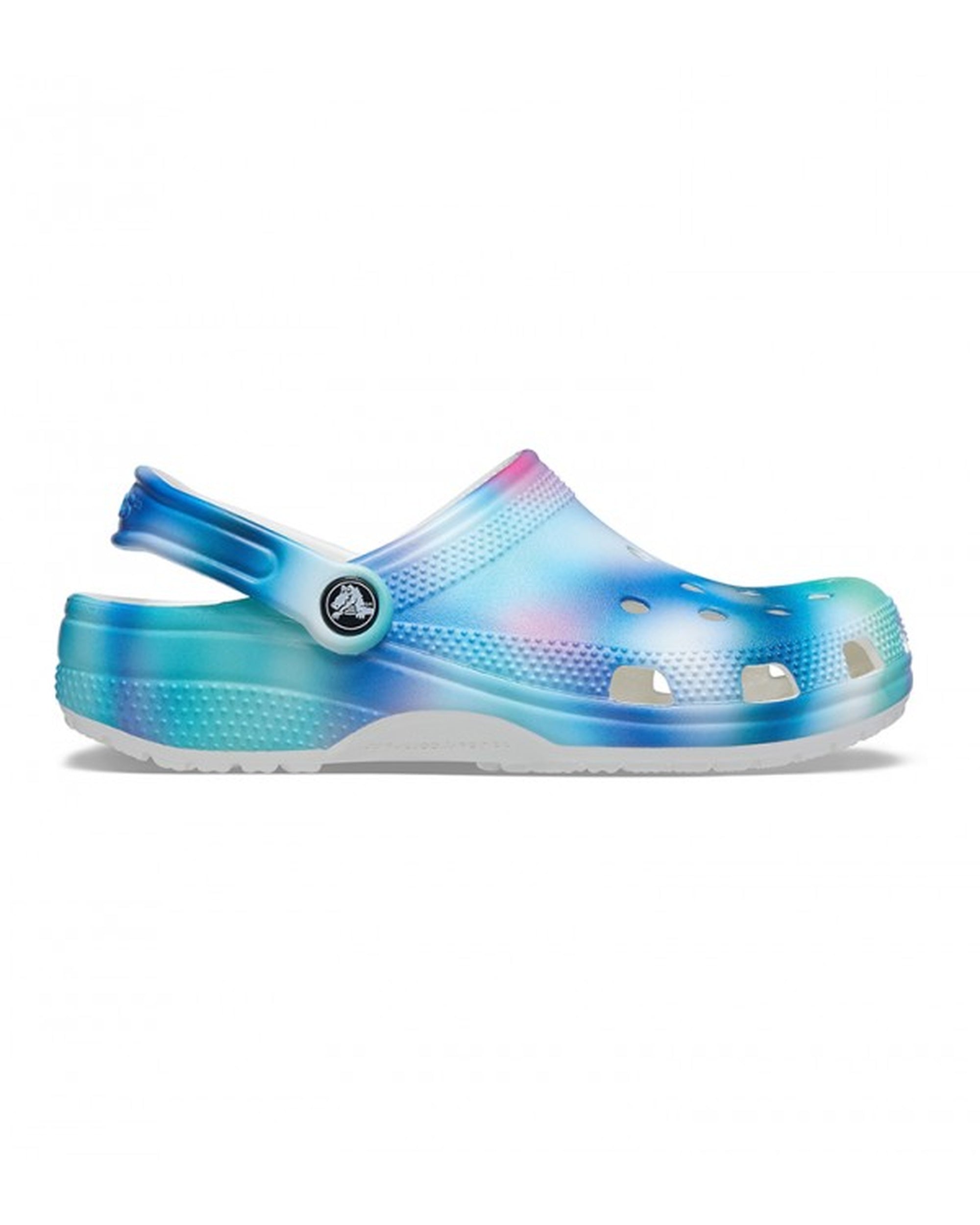 Classic-Clog-Unisex Adult-White/Multi-207556-94S