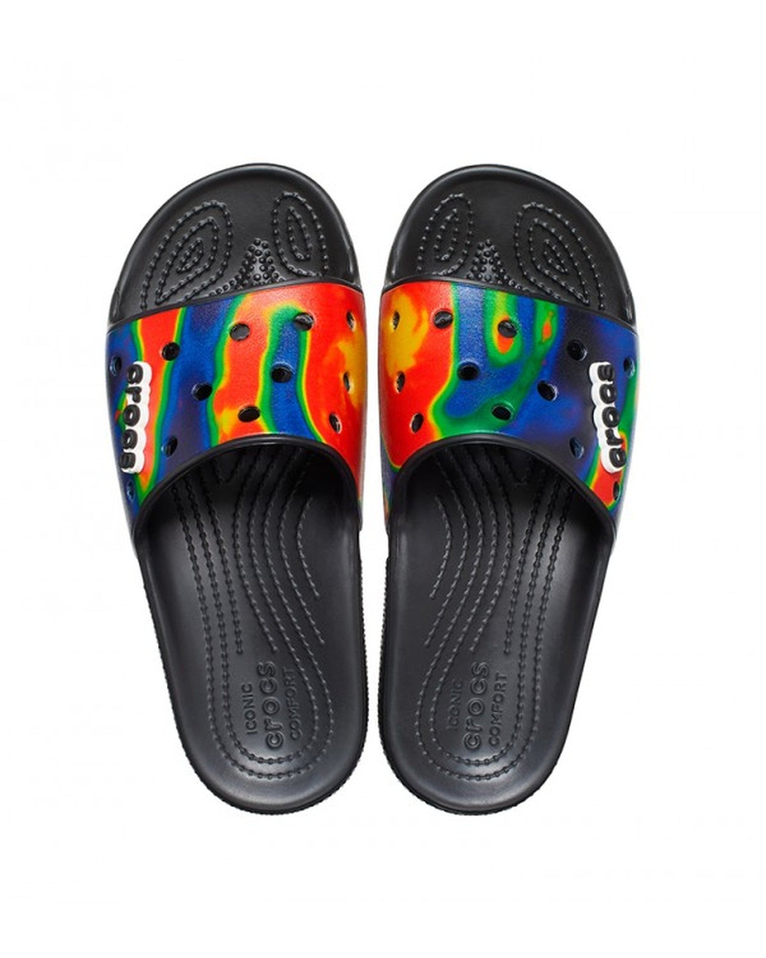 Classic-Slide-Unisex Adult-Black/Navy-207557-089