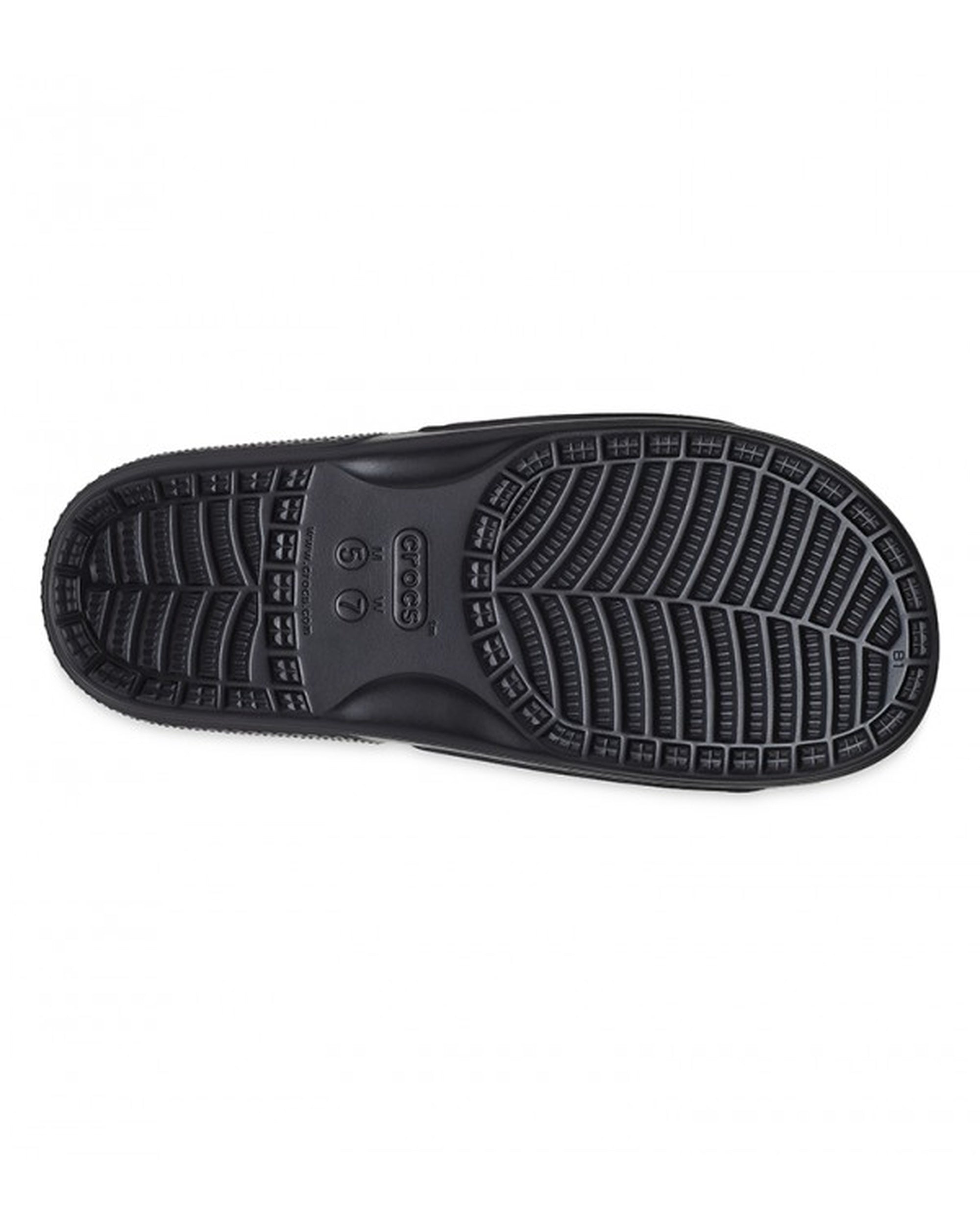Unisex Adult-Crocs-Classic Slide 207557-0C4 Black/Multi-UK-9