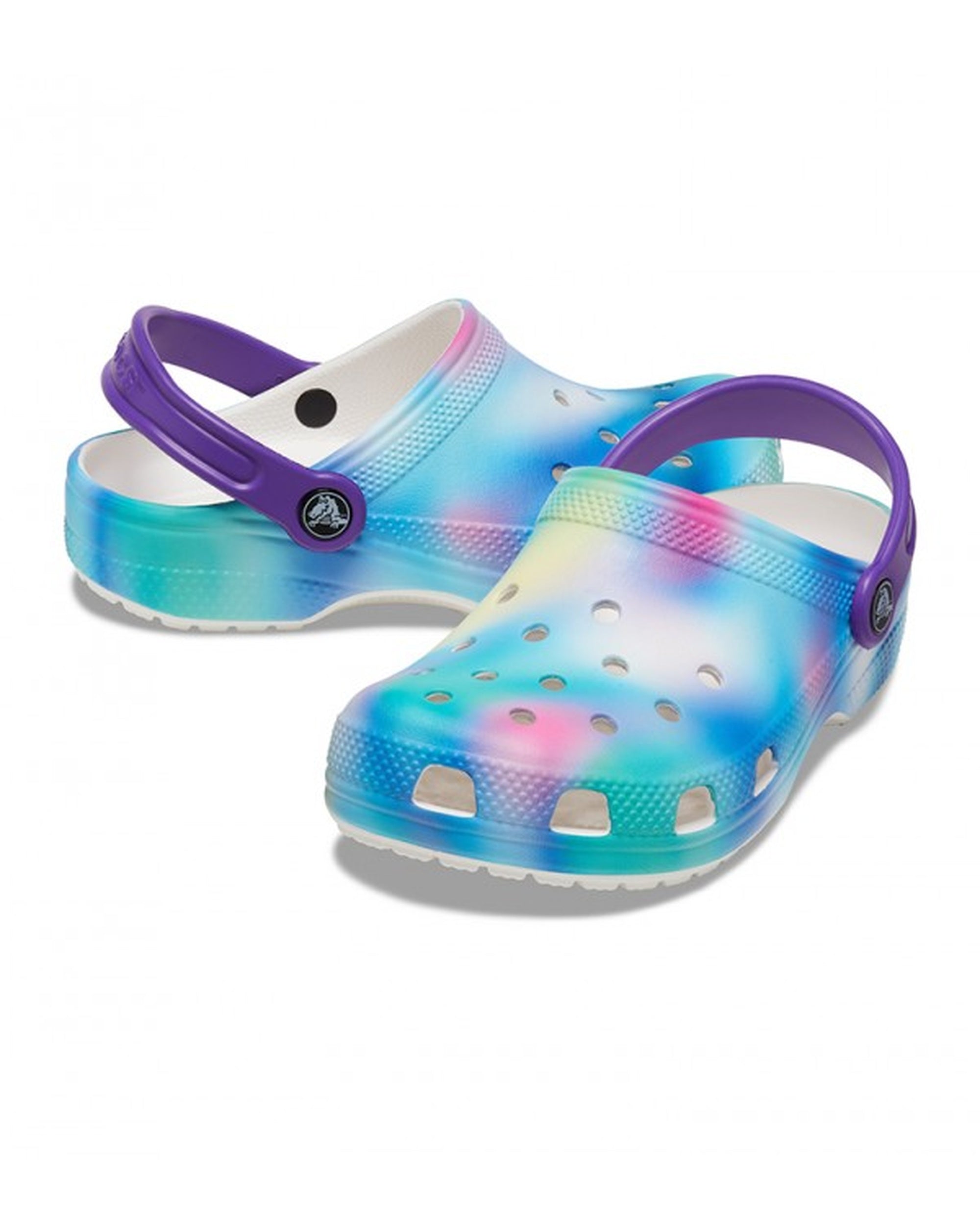 Classic-Clog-Unisex Kids-White/Multi-207587-94S