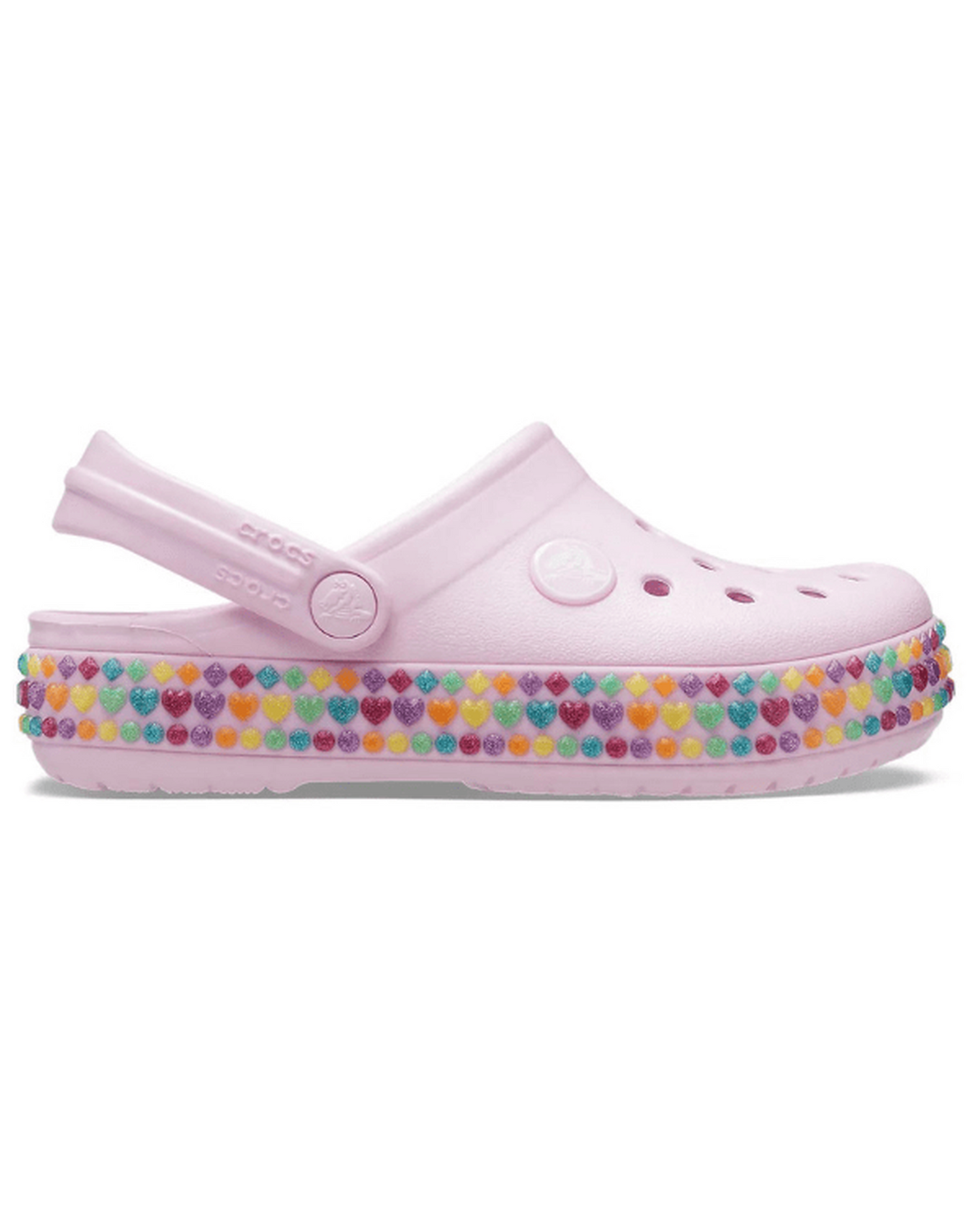 Crocband-Clog-Girls-Ballerina Pink-207607-6GD