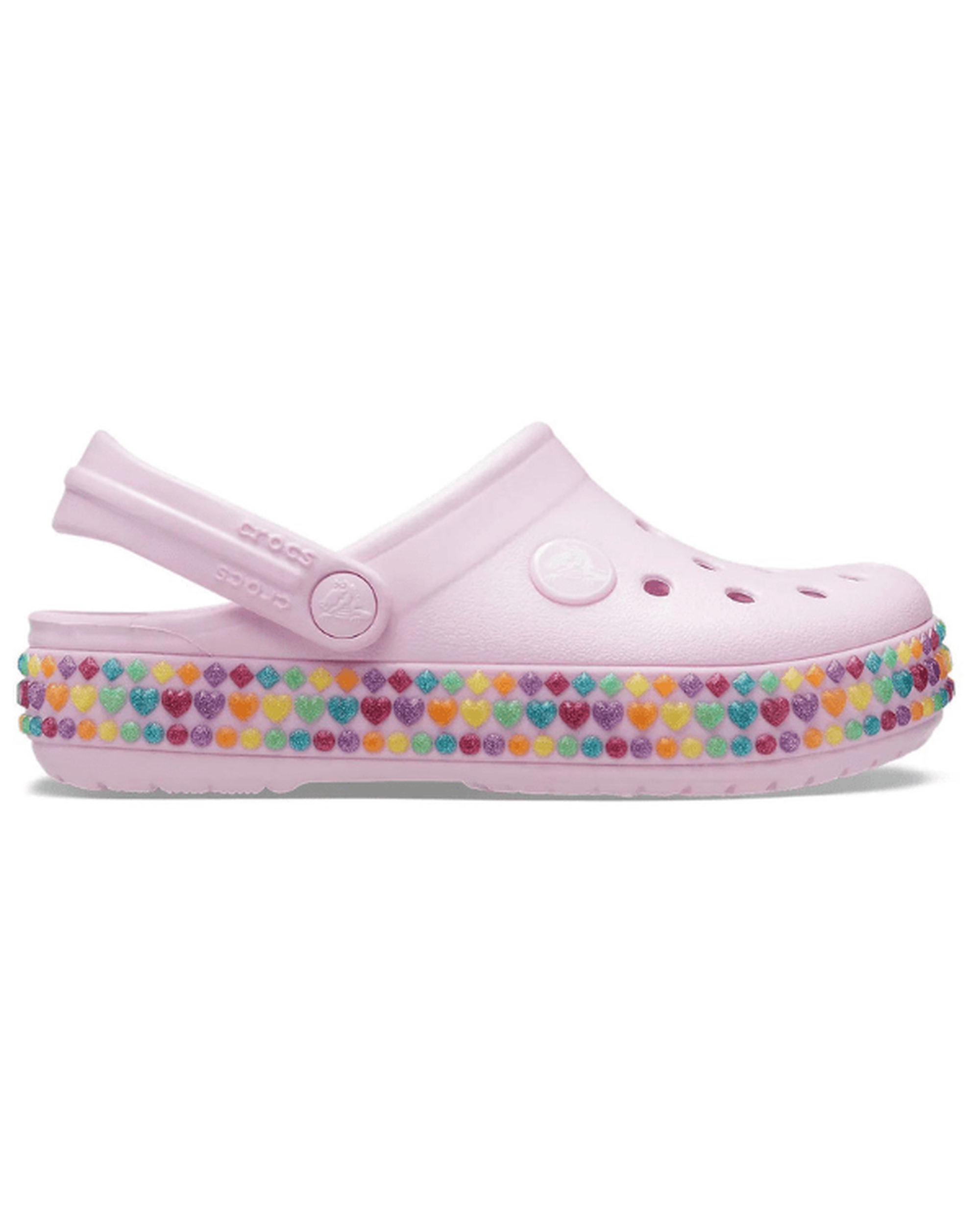 Crocband-Clog-Girls-Ballerina Pink-207607-6GD
